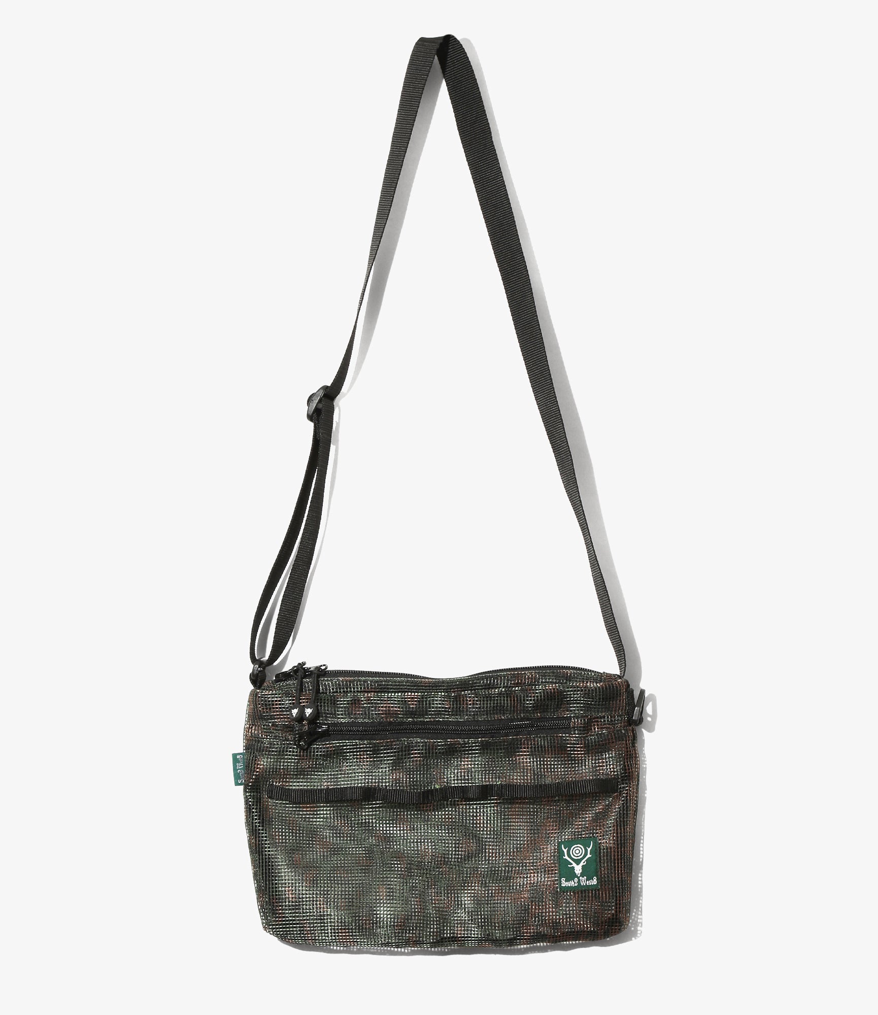 Sacoche - Green - Printed Heavyweight Mesh