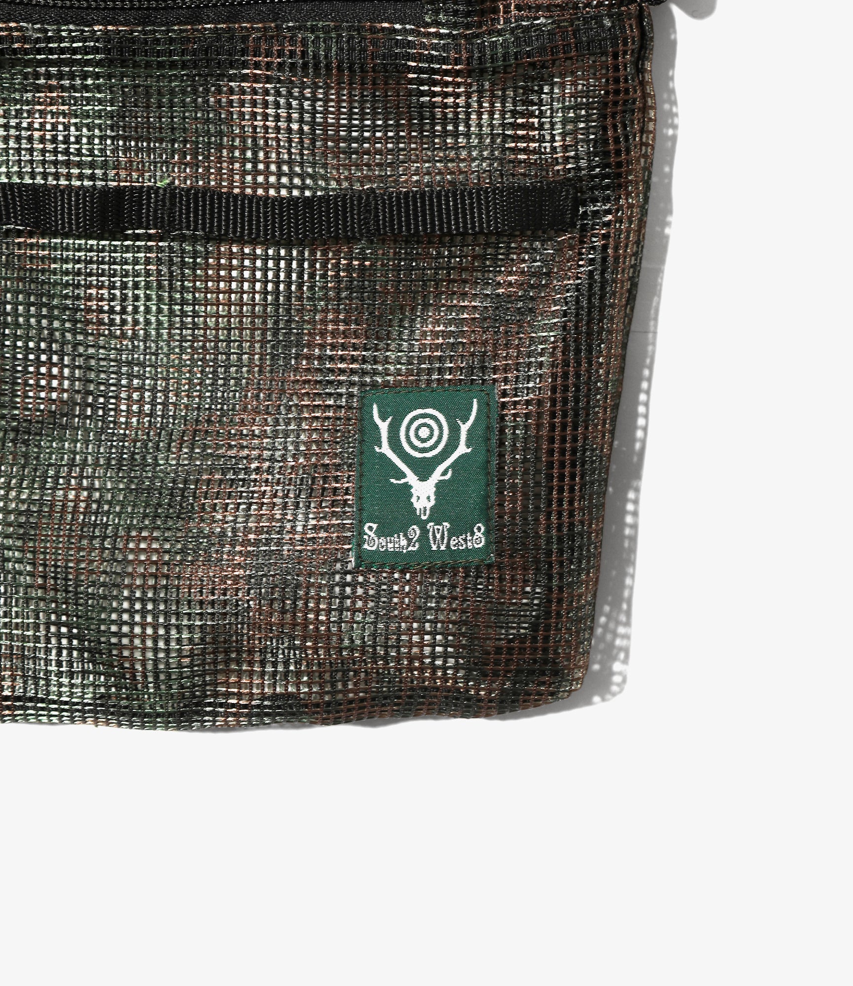 Sacoche - Green - Printed Heavyweight Mesh