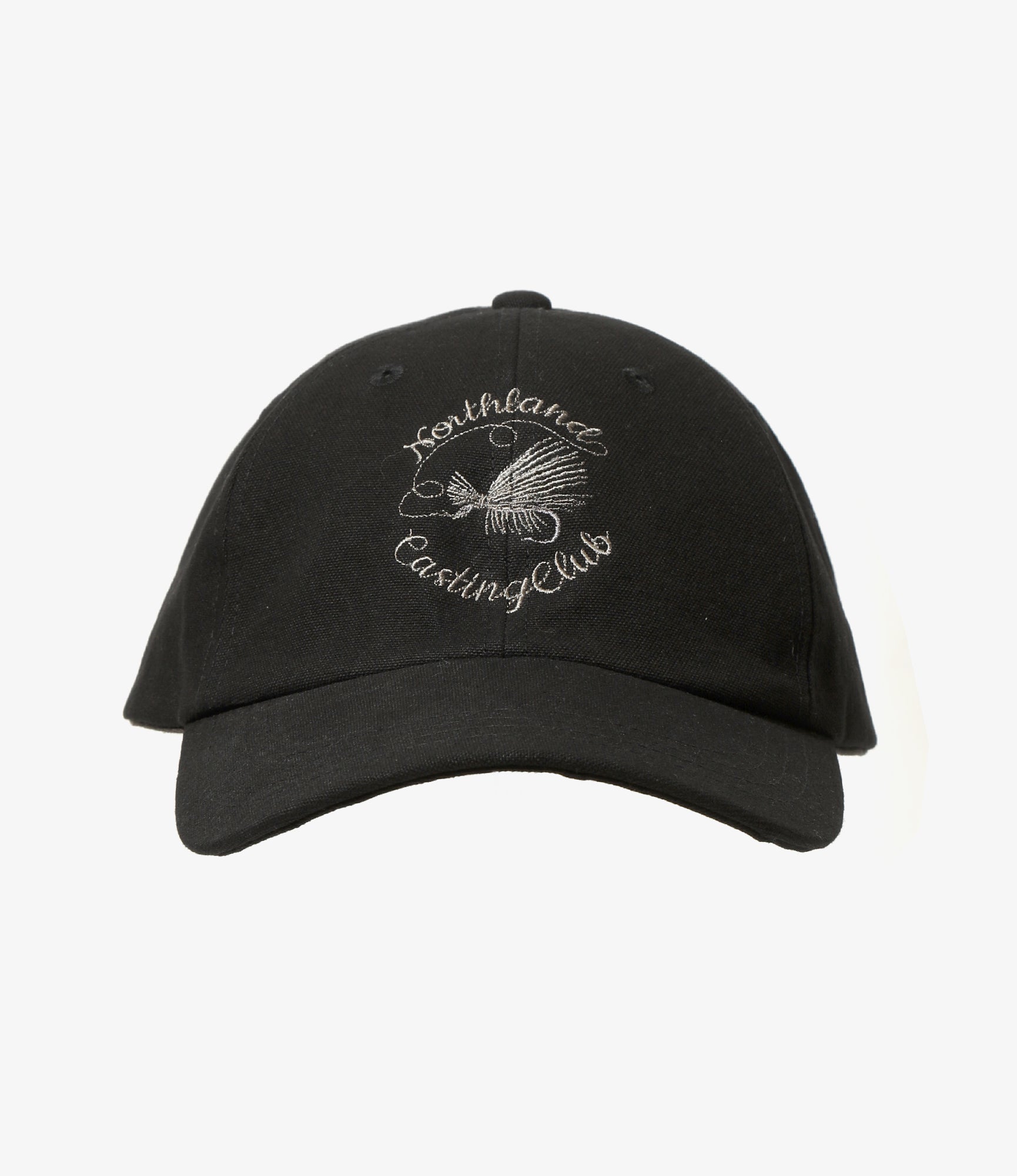 Strap Back Cap - Black - Paraffin Cotton