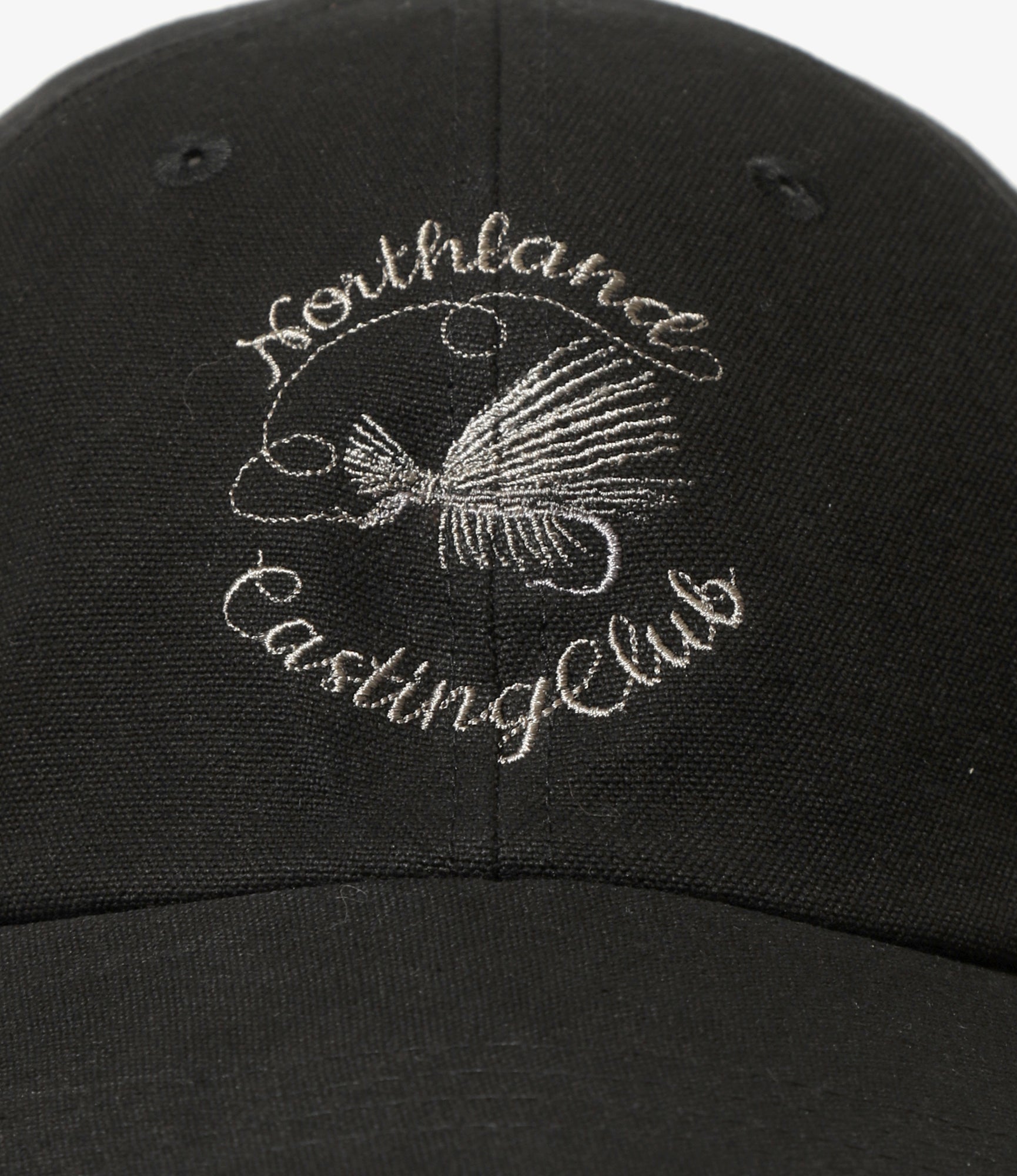 Strap Back Cap - Black - Paraffin Cotton