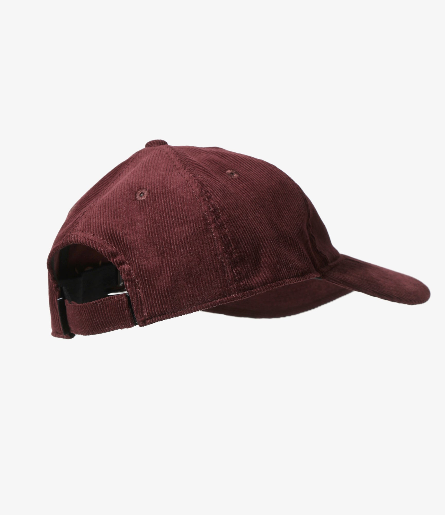 6 Panel Cap - Burgundy - Corduroy