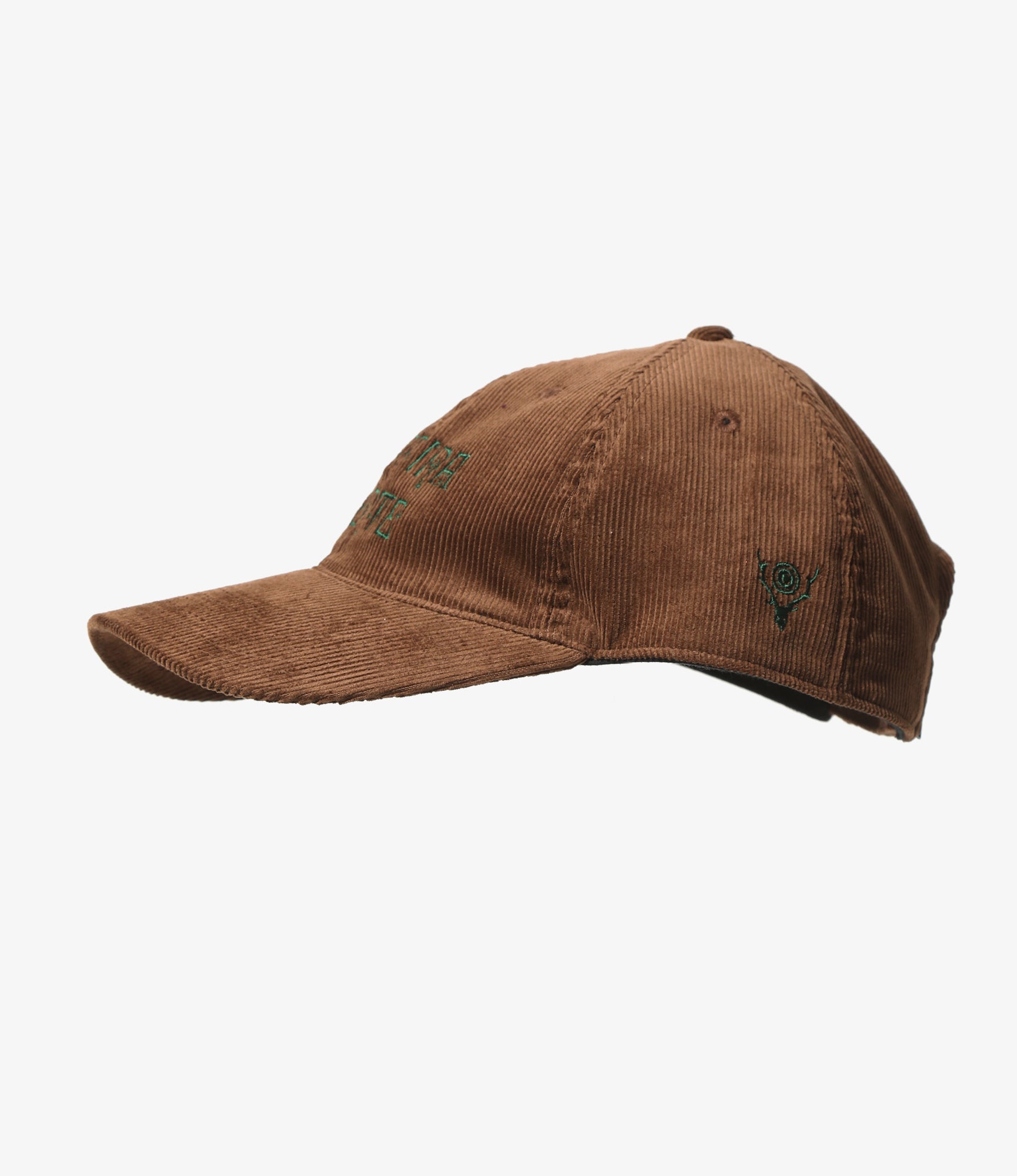 6 Panel Cap - Brown - Corduroy