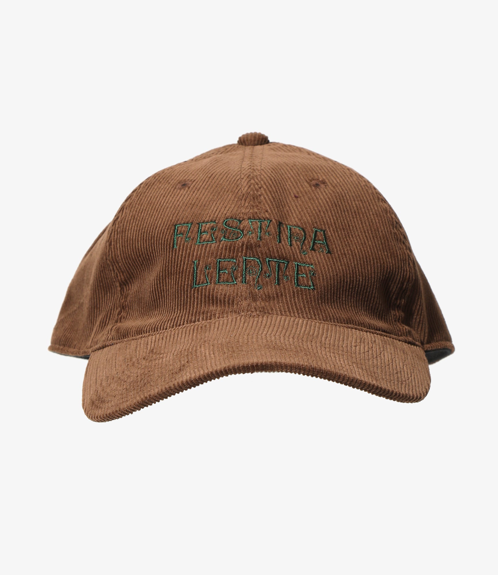 6 Panel Cap - Brown - Corduroy