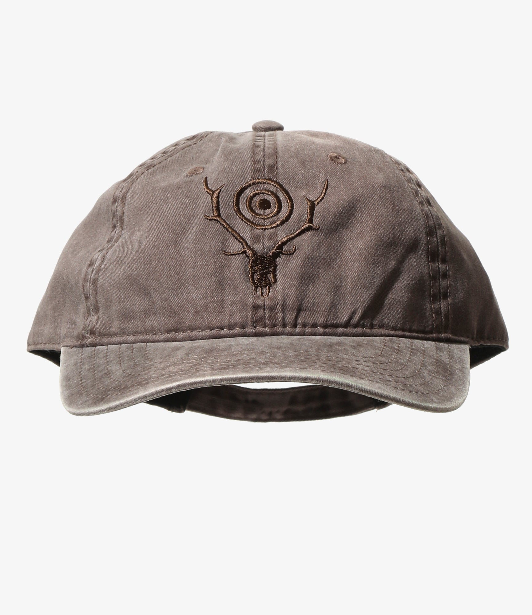 Strap Back Cap - Brown - S&T Emb.