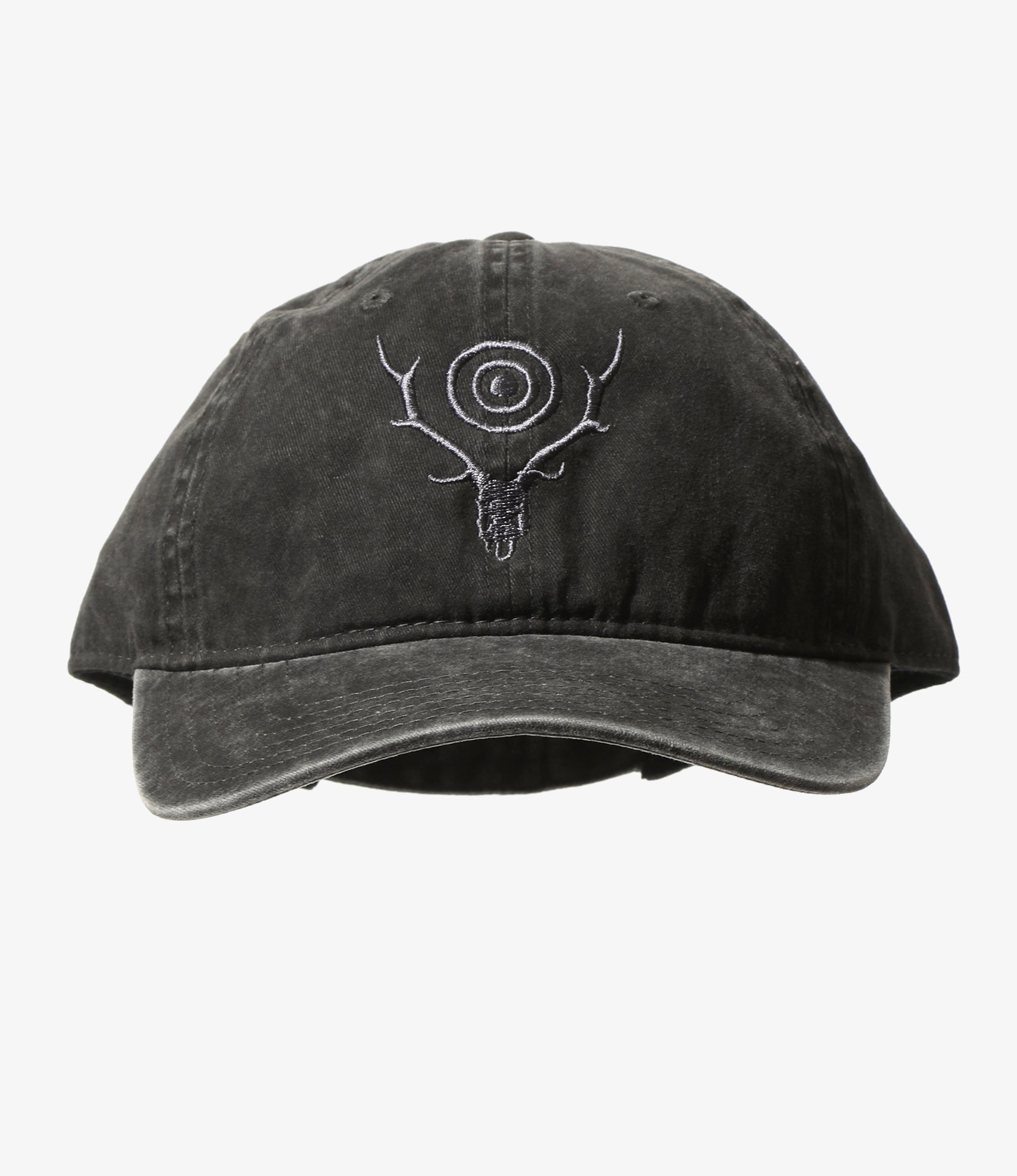 Strap Back Cap - Black - S&T Emb.