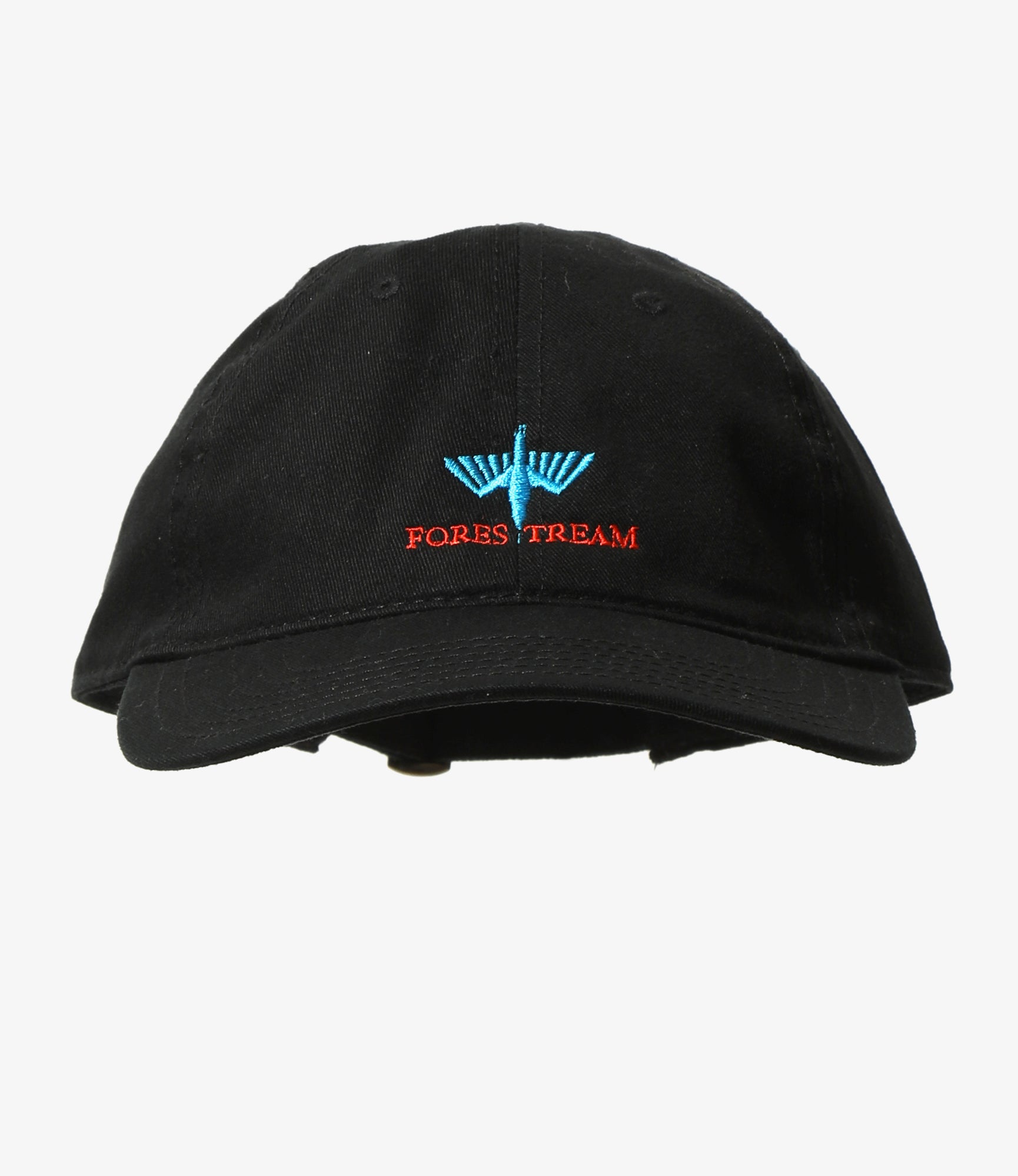 Strap Back Cap - Black - FORESTREAM