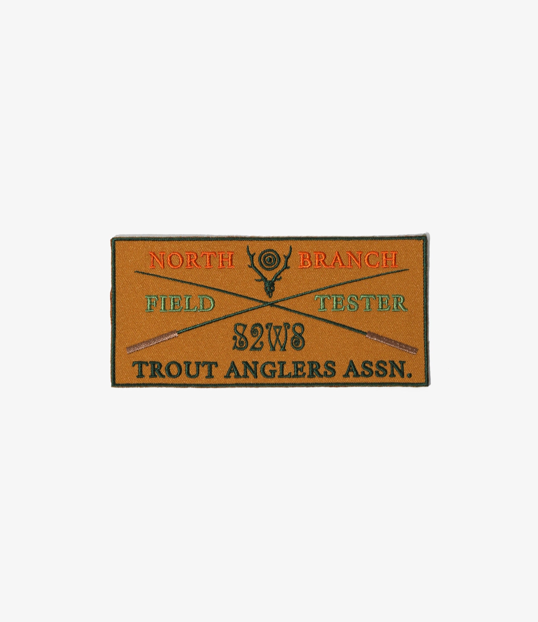 Emblem - Mustard - S2W8 TROUT ANGLERS ASSN