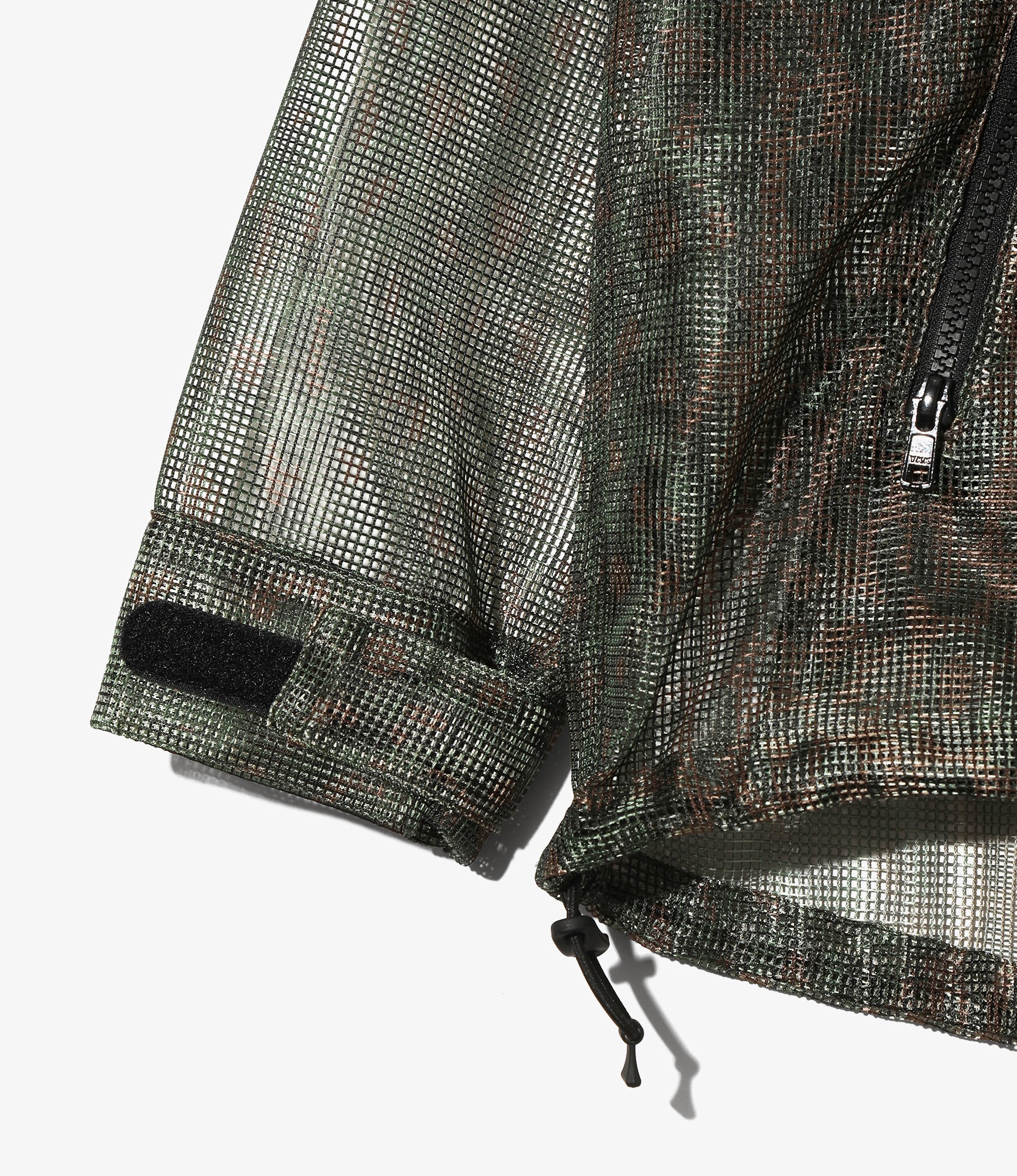 Bush Trek Parka - Green - Printed Heavyweight Mesh