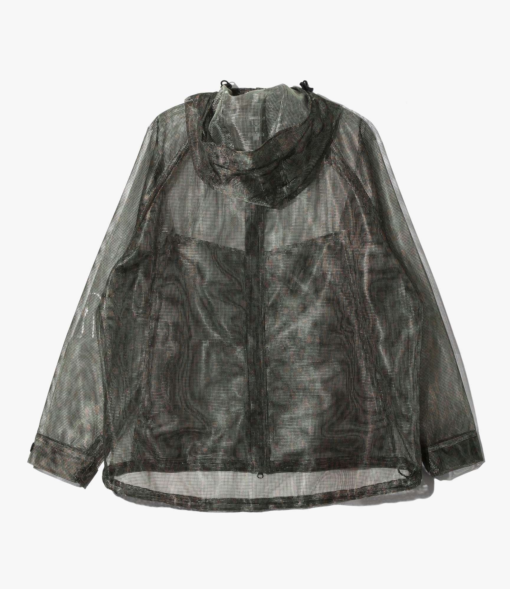 Bush Trek Parka - Green - Printed Heavyweight Mesh