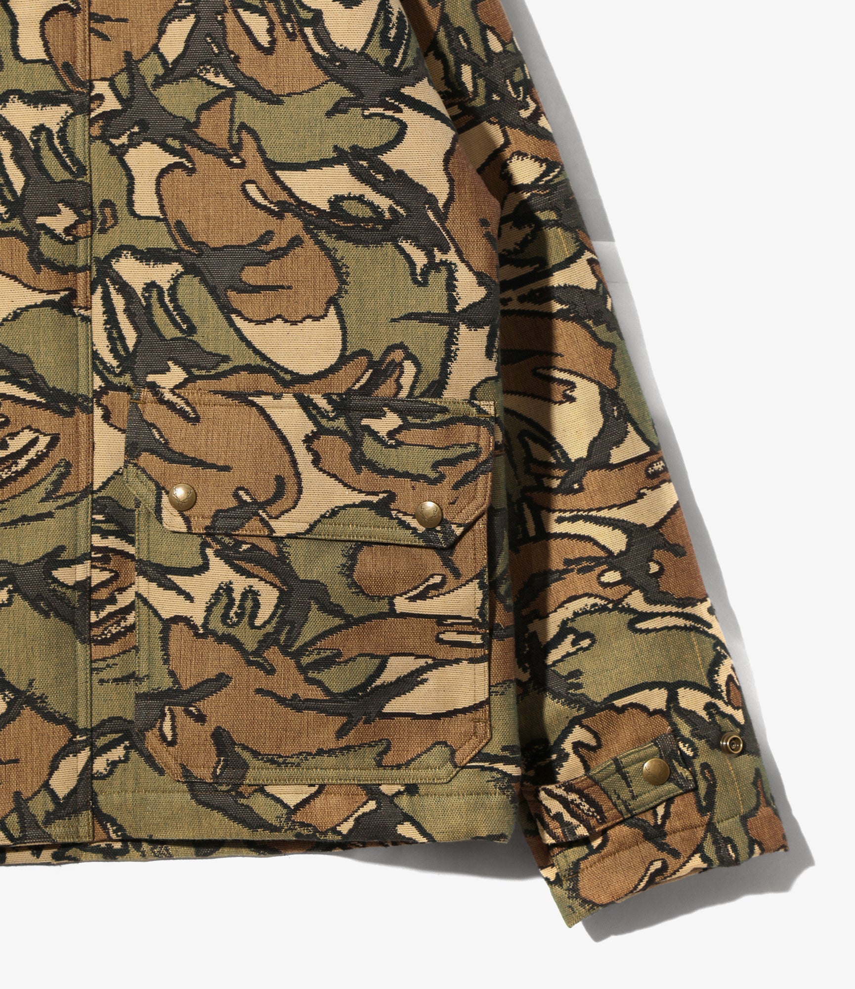 Carmel Jacket - Khaki - Camo Jq.