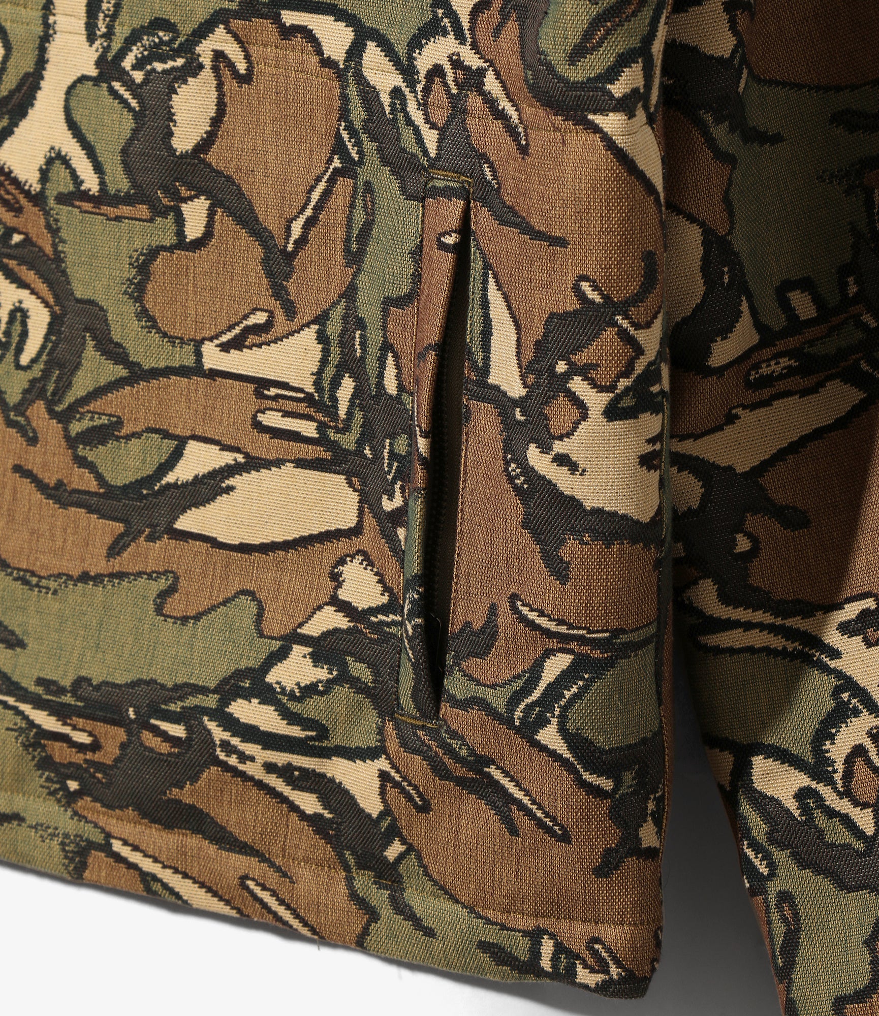 Carmel Jacket - Khaki - Camo Jq.