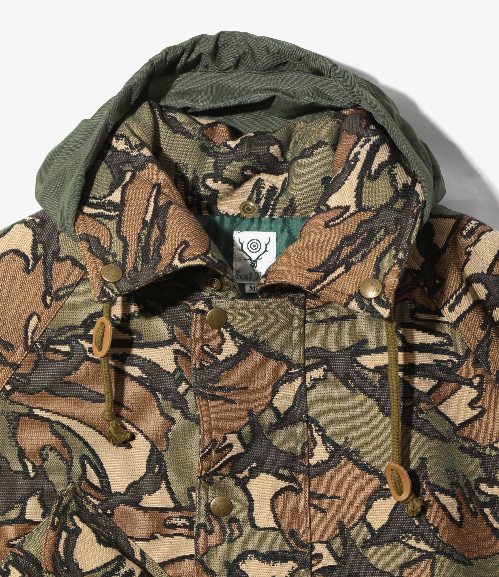 Carmel Jacket - Khaki - Camo Jq.
