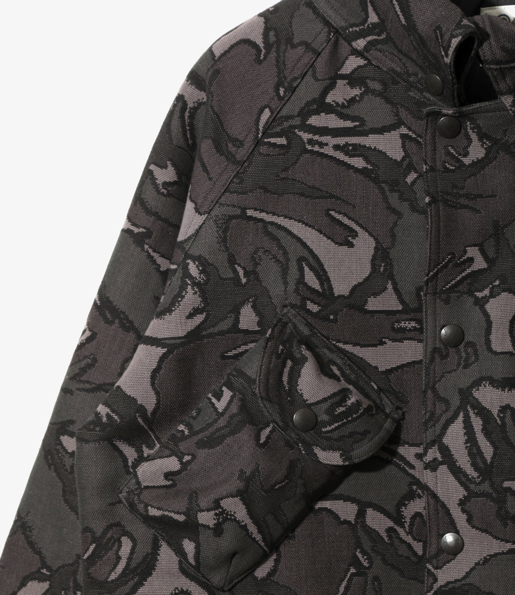 Carmel Jacket - Black - Camo Jq.