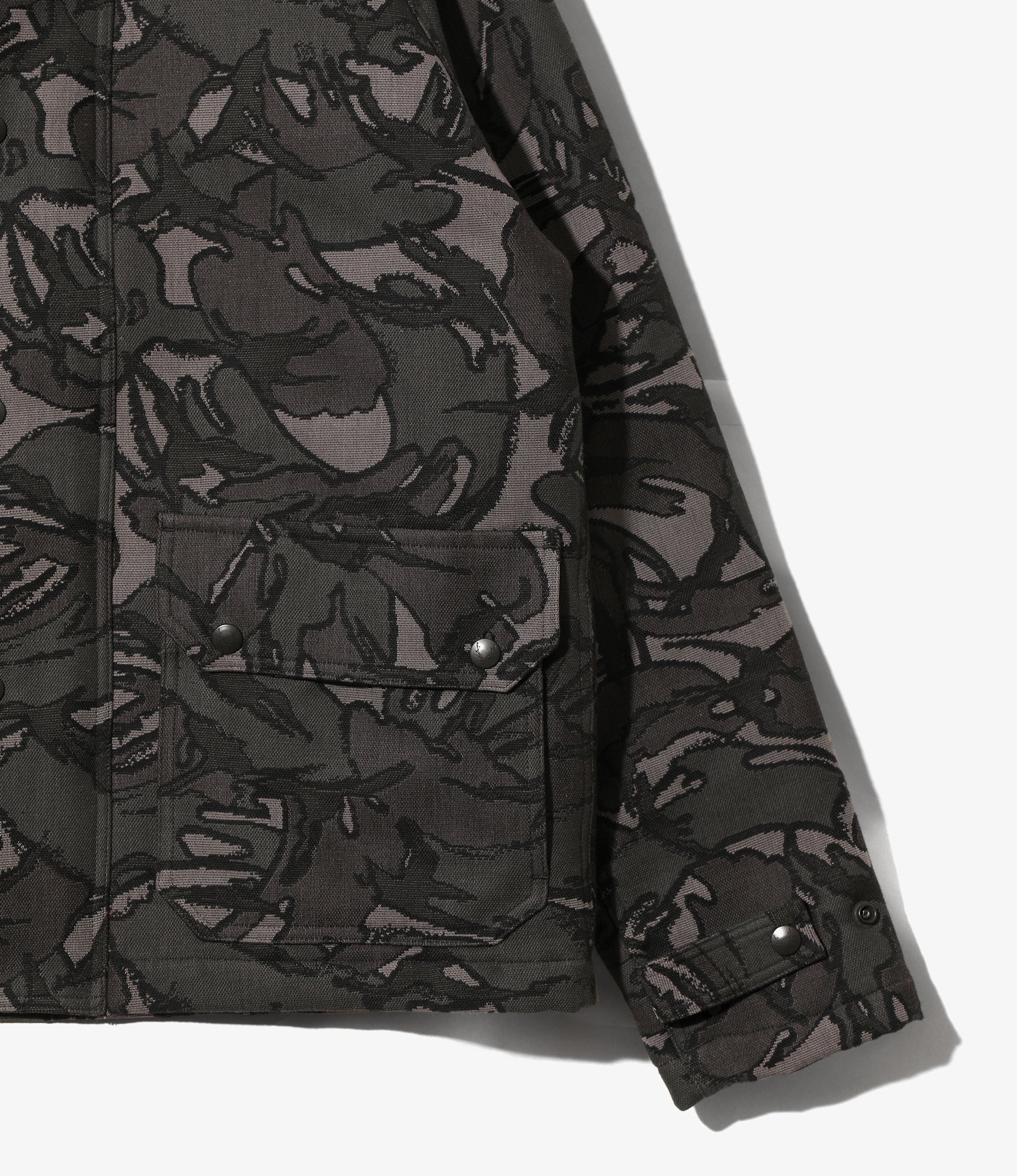 Carmel Jacket - Black - Camo Jq.
