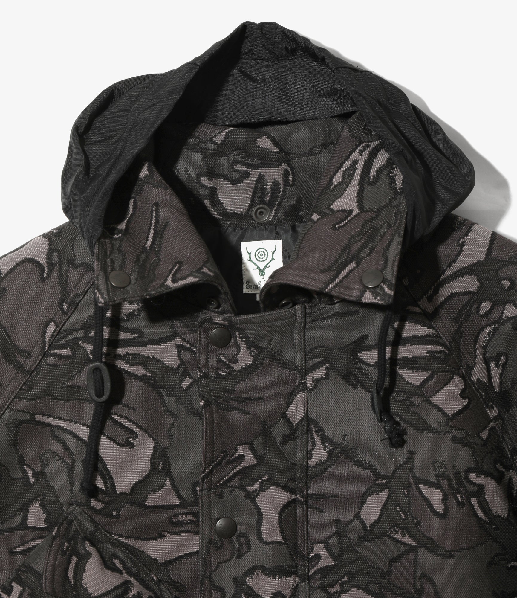 Carmel Jacket - Black - Camo Jq.