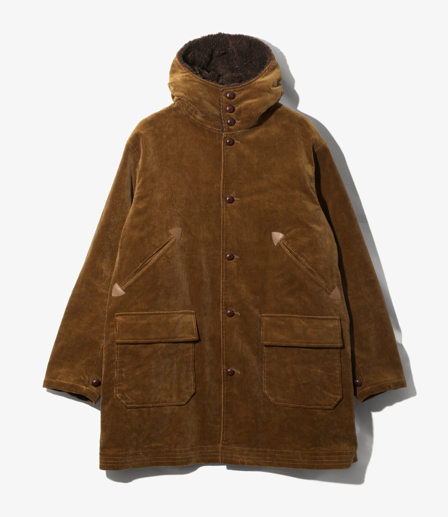 Army Coat - Brown - 8W Corduroy