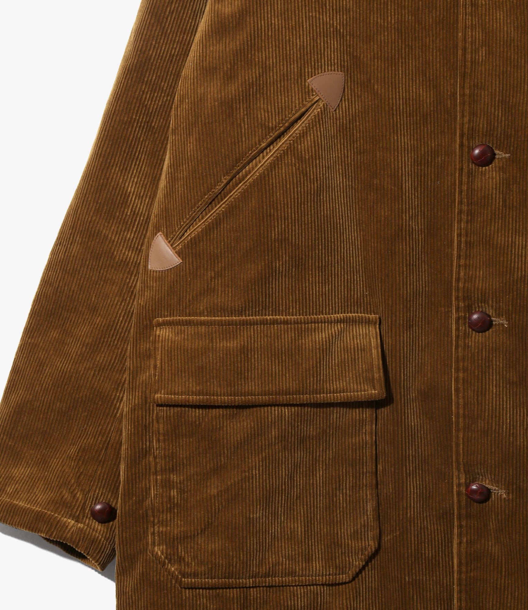 Army Coat - Brown - 8W Corduroy