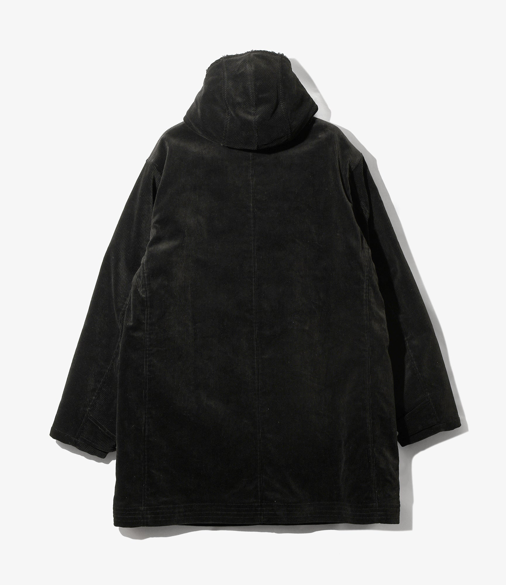 Army Coat - Black - 8W Corduroy