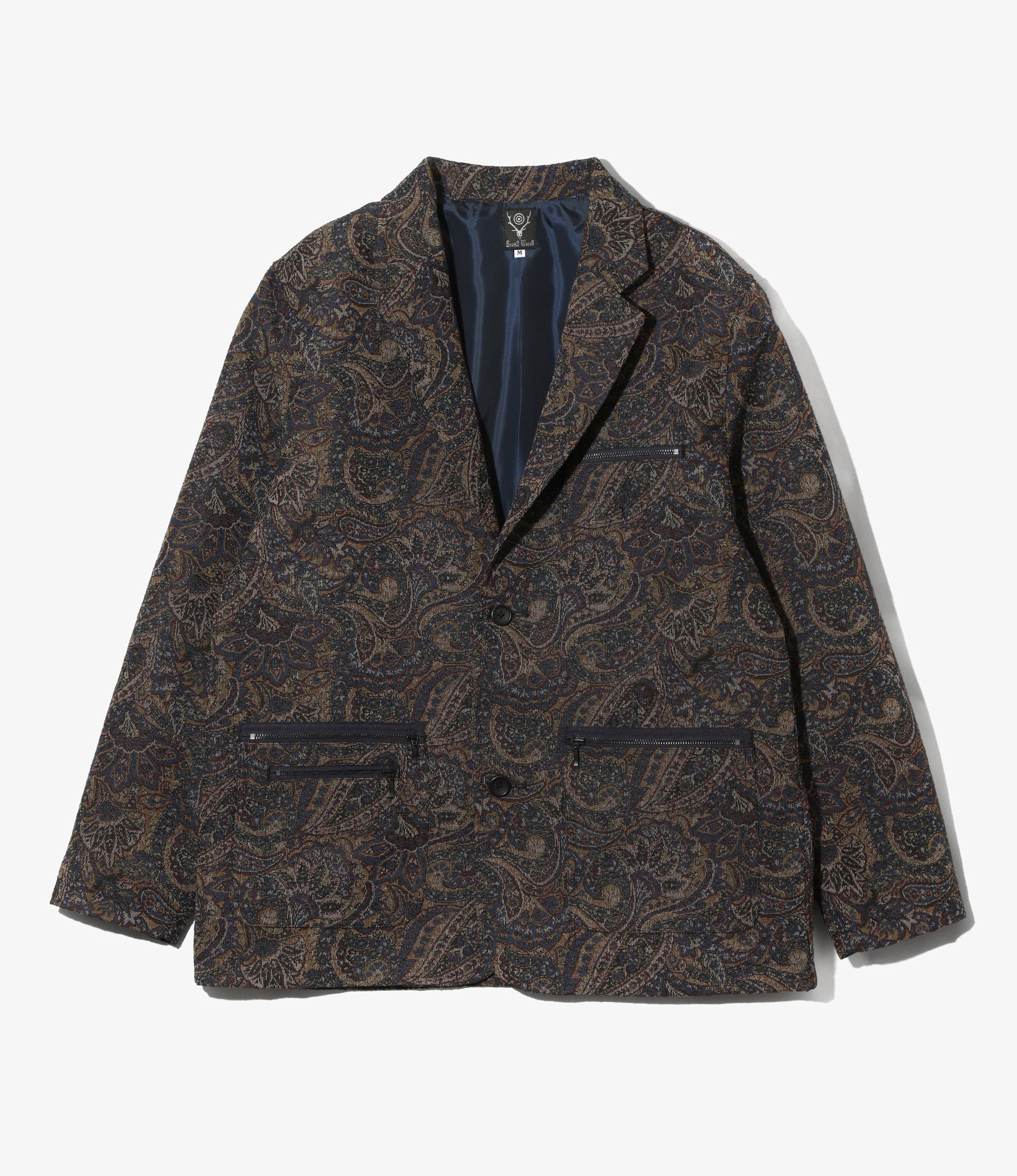 Travel Jacket - Navy - Paisley Jq.