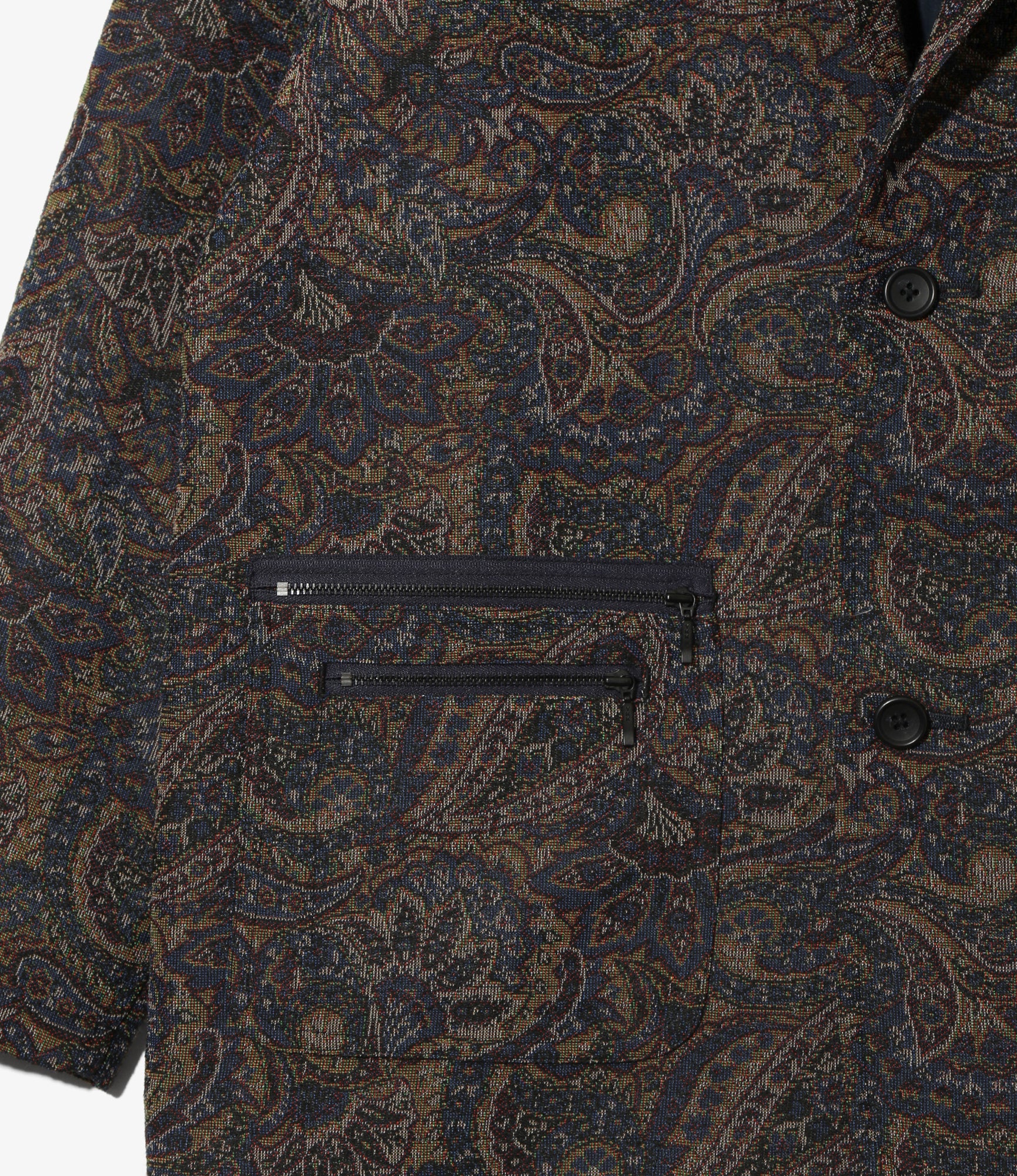 Travel Jacket - Navy - Paisley Jq.