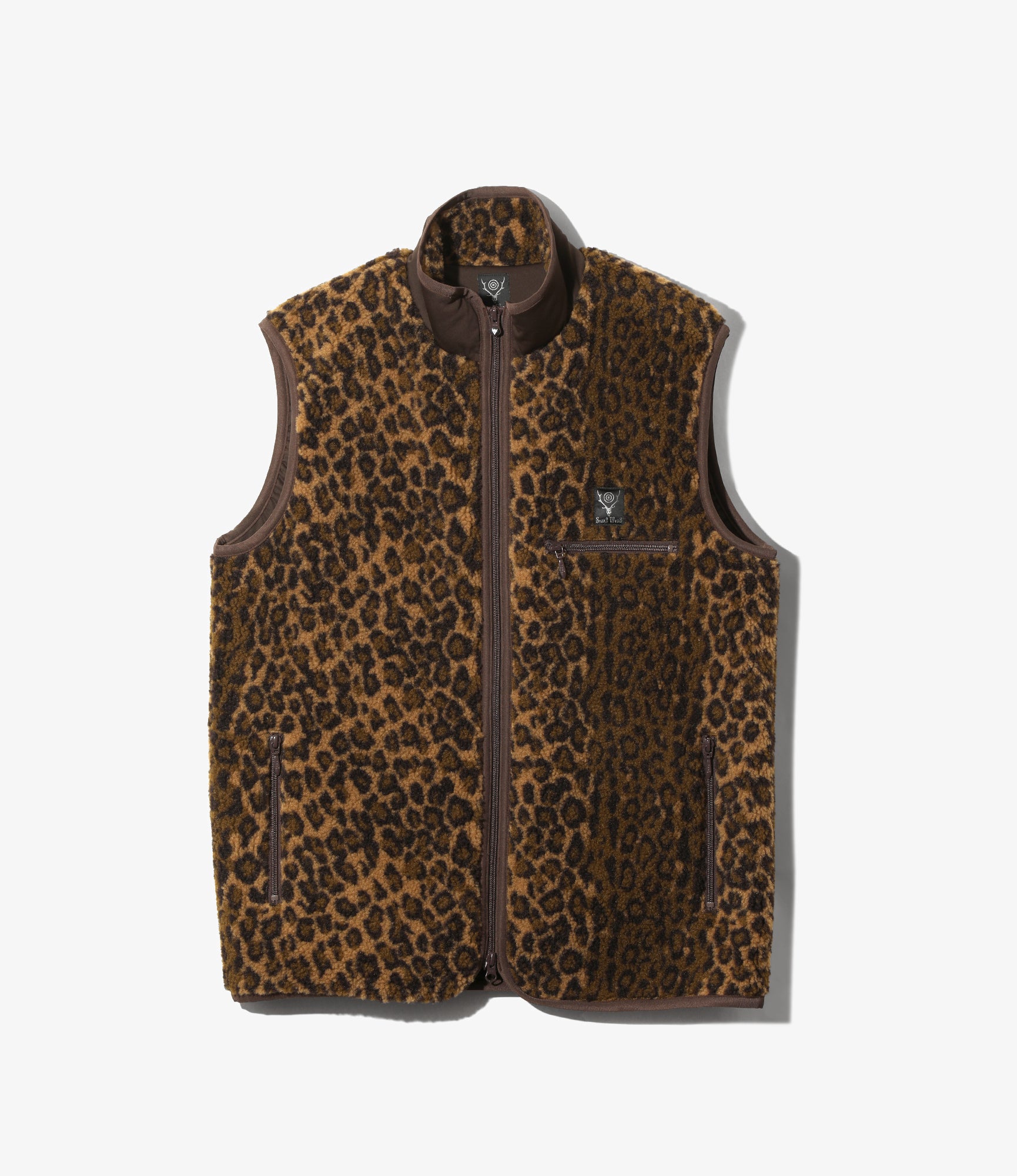 Women's Piping Vest - Khaki - Boa Jq.