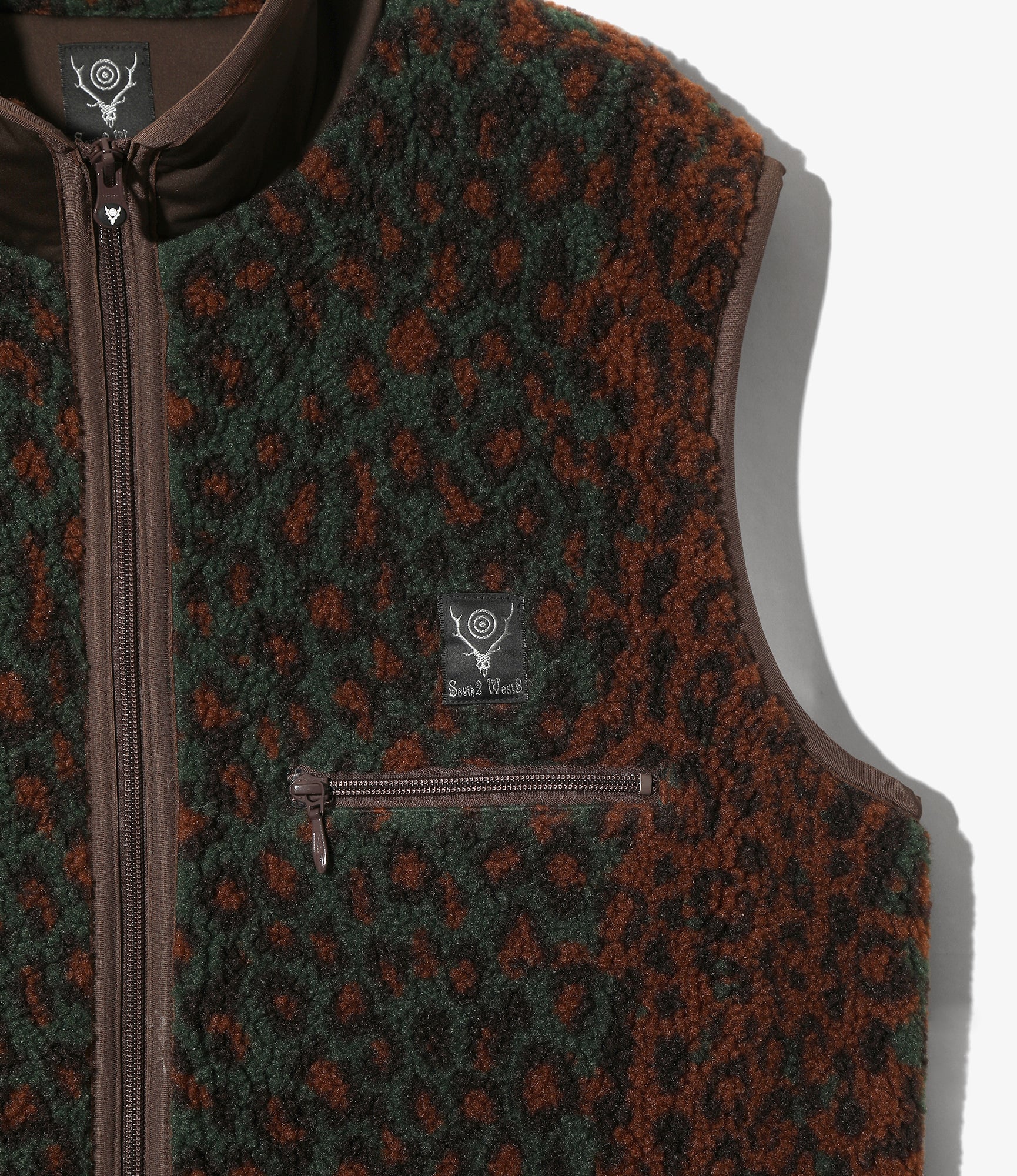 Women's Piping Vest - Green - Boa Jq.