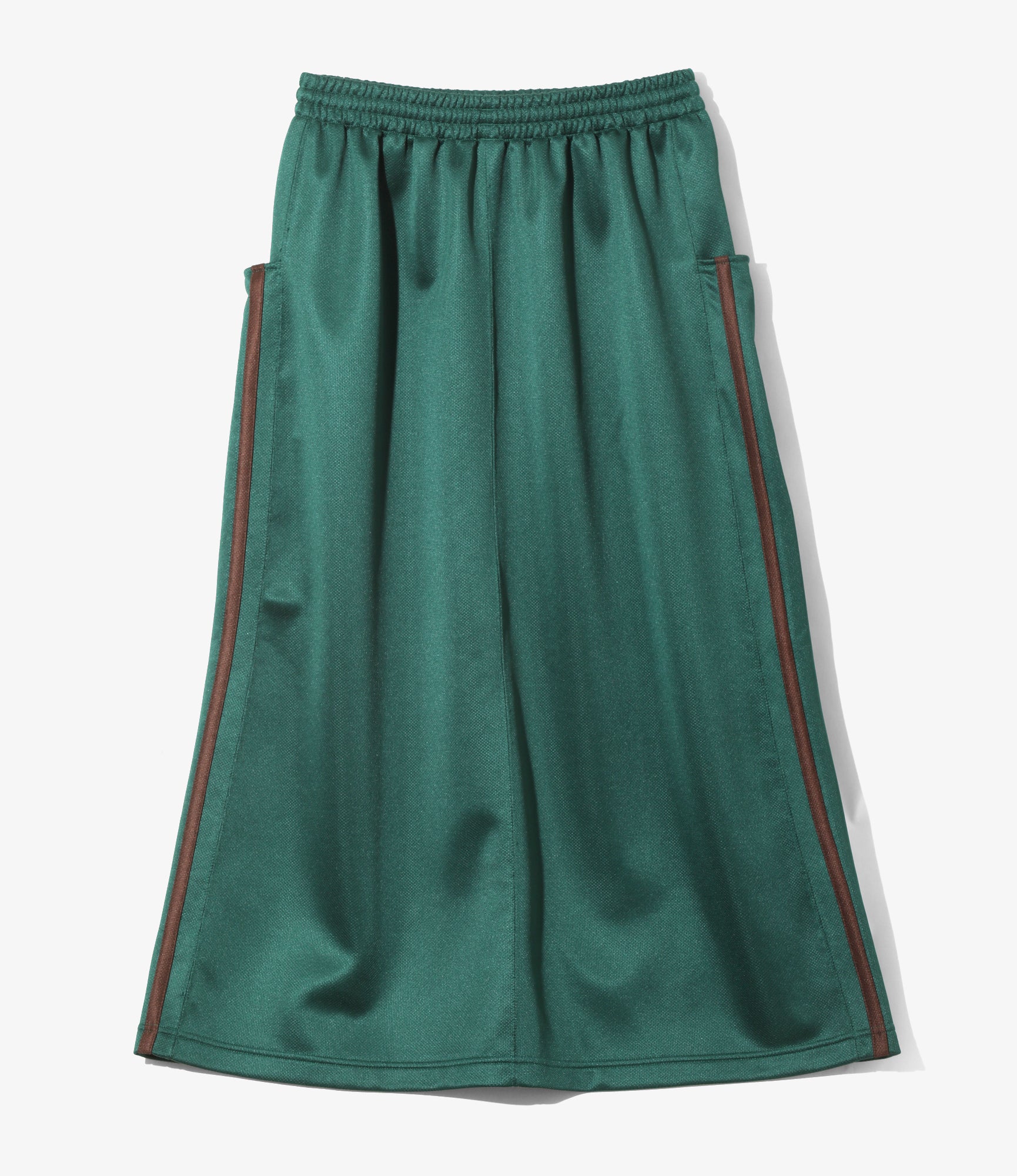 Women's String C.S Skirt - Green - Poly Smooth