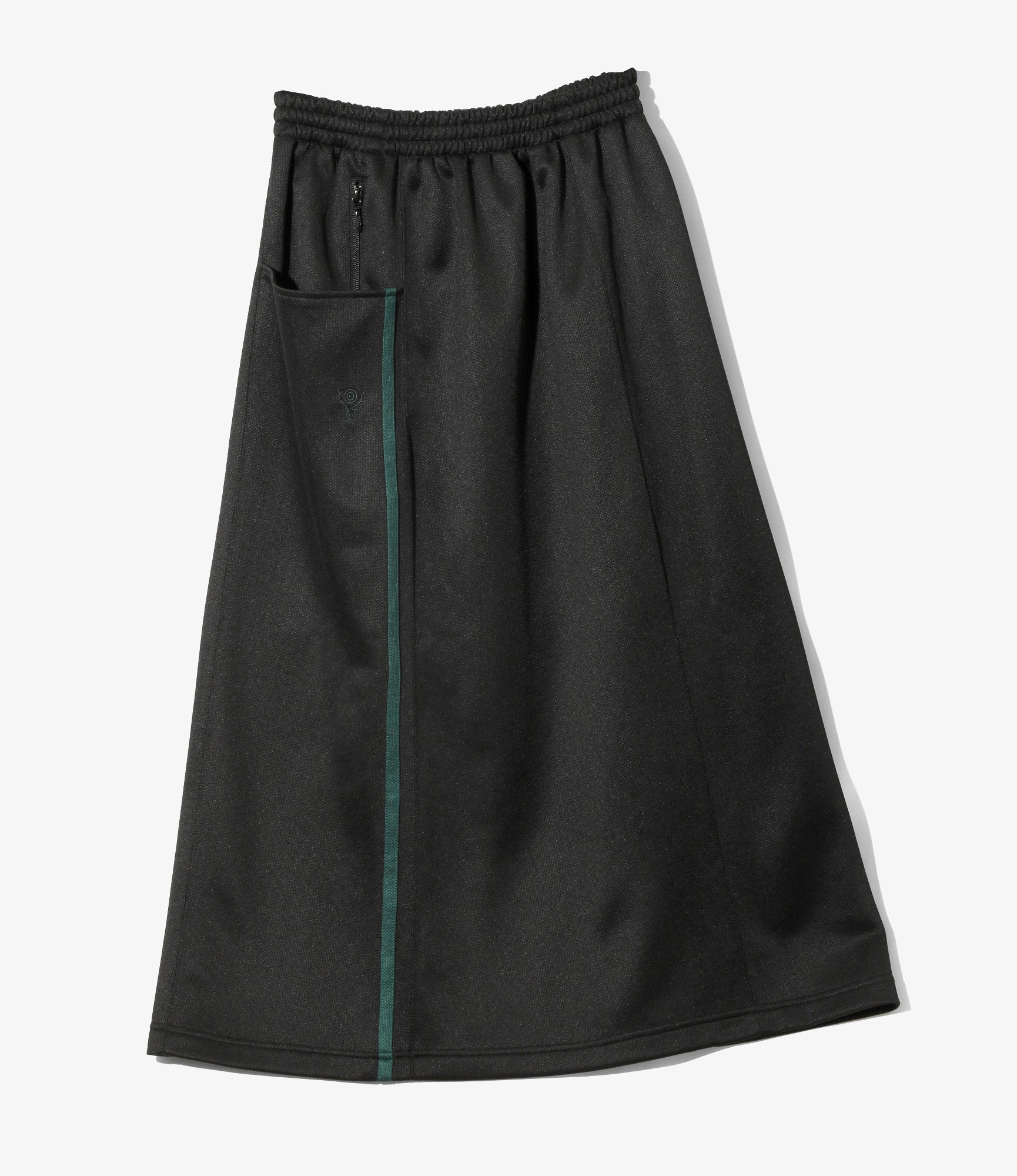 Women's String C.S Skirt - Black - Poly Smooth