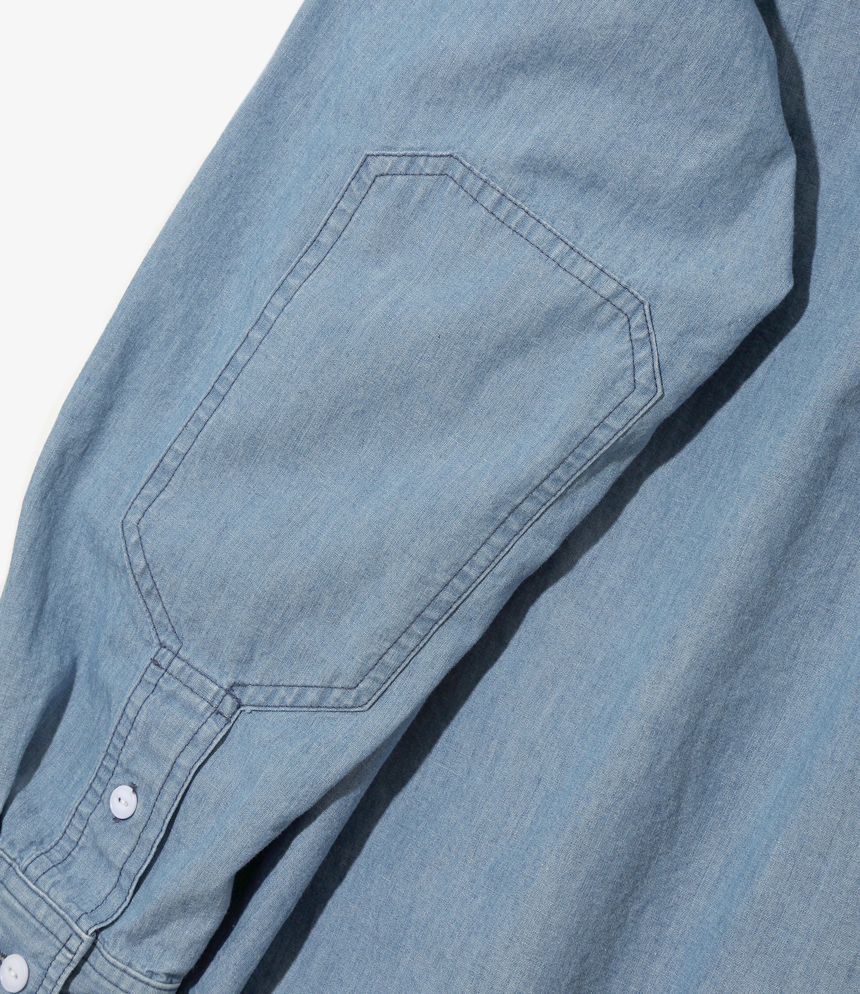 Work Shirt - Sax - Cotton Chambray