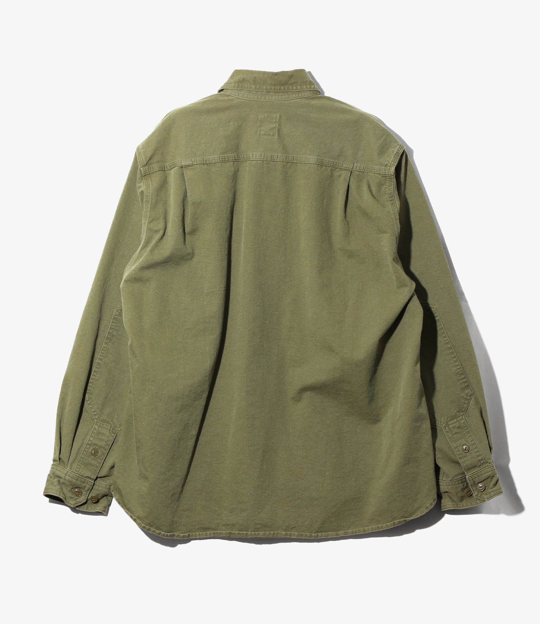 Work Shirt - Olive - Cotton Twill