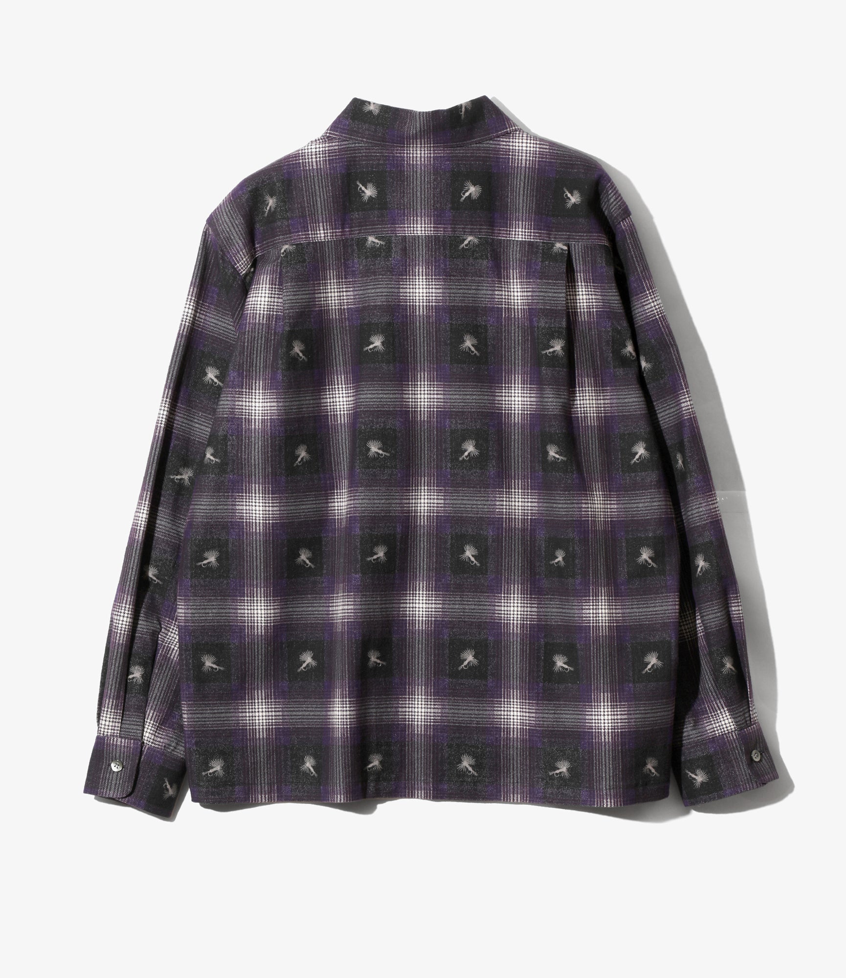 Classic Shirt - Purple - Printed Flannel