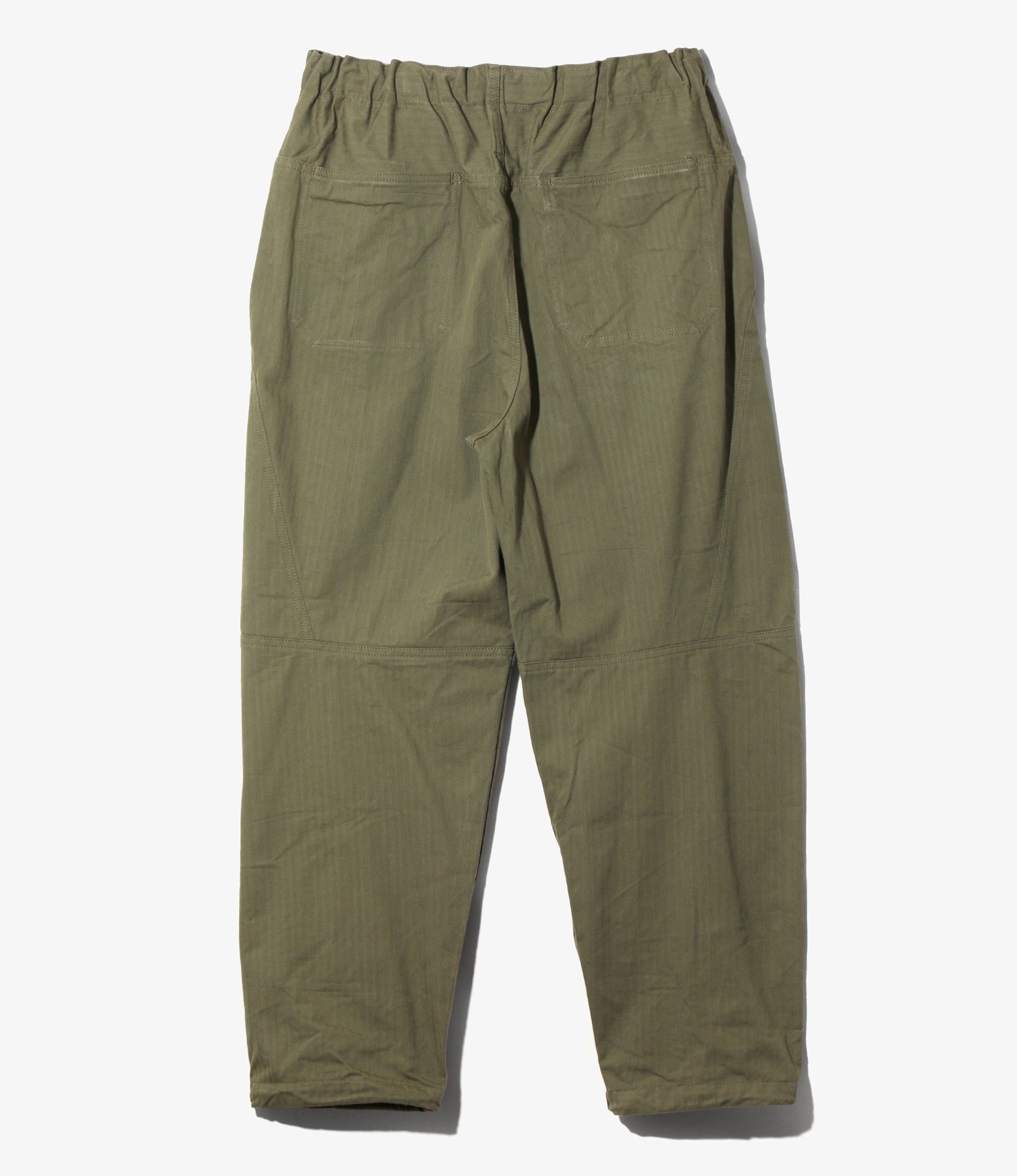 Trek Pant - Olive - Cotton Herringbone