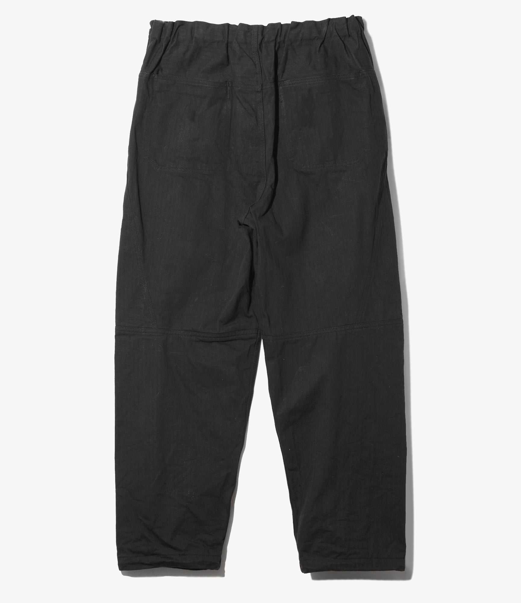 Trek Pant - Black - Cotton Herringbone