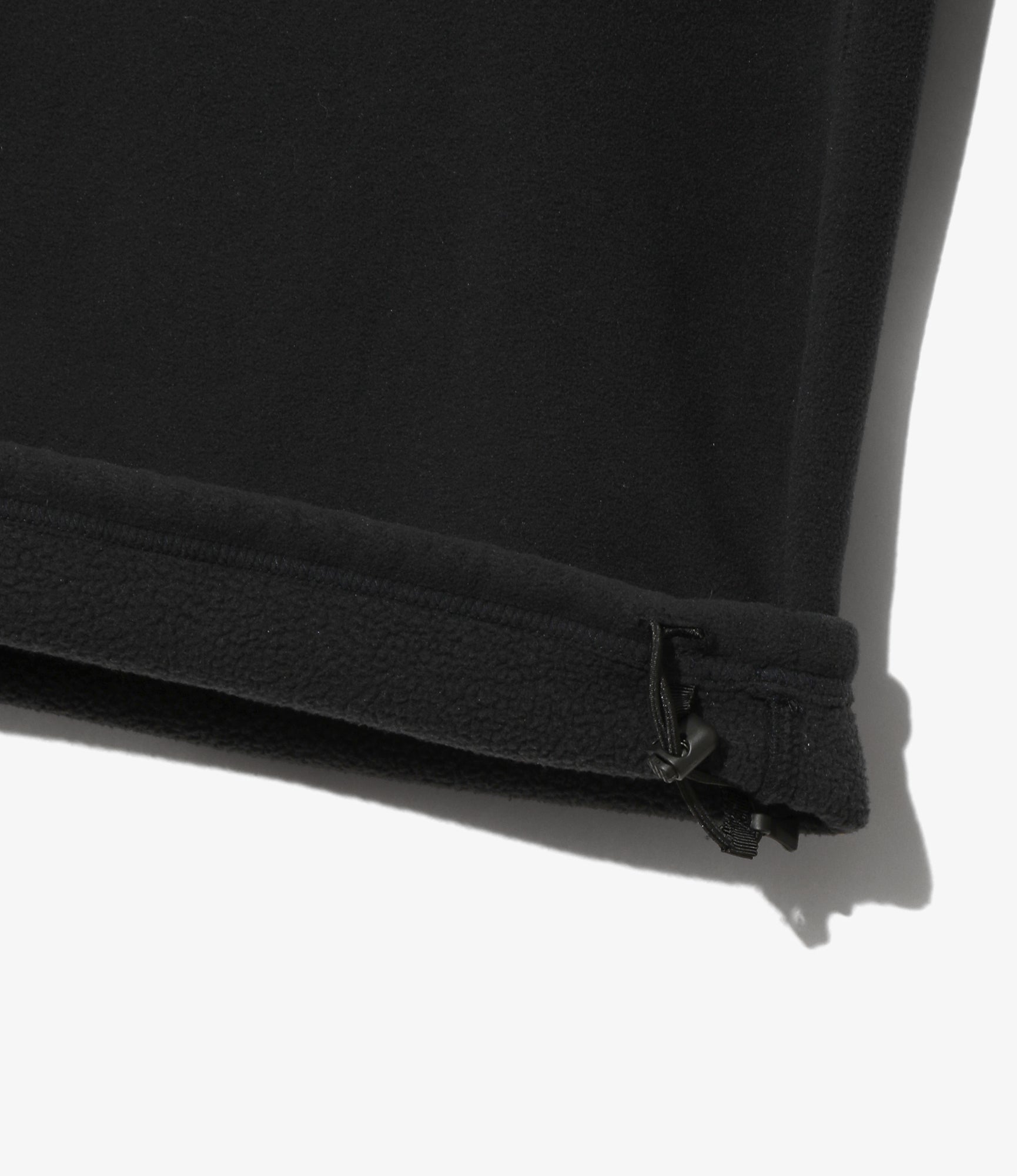 String Slack Pant - Black - Poly Fleece
