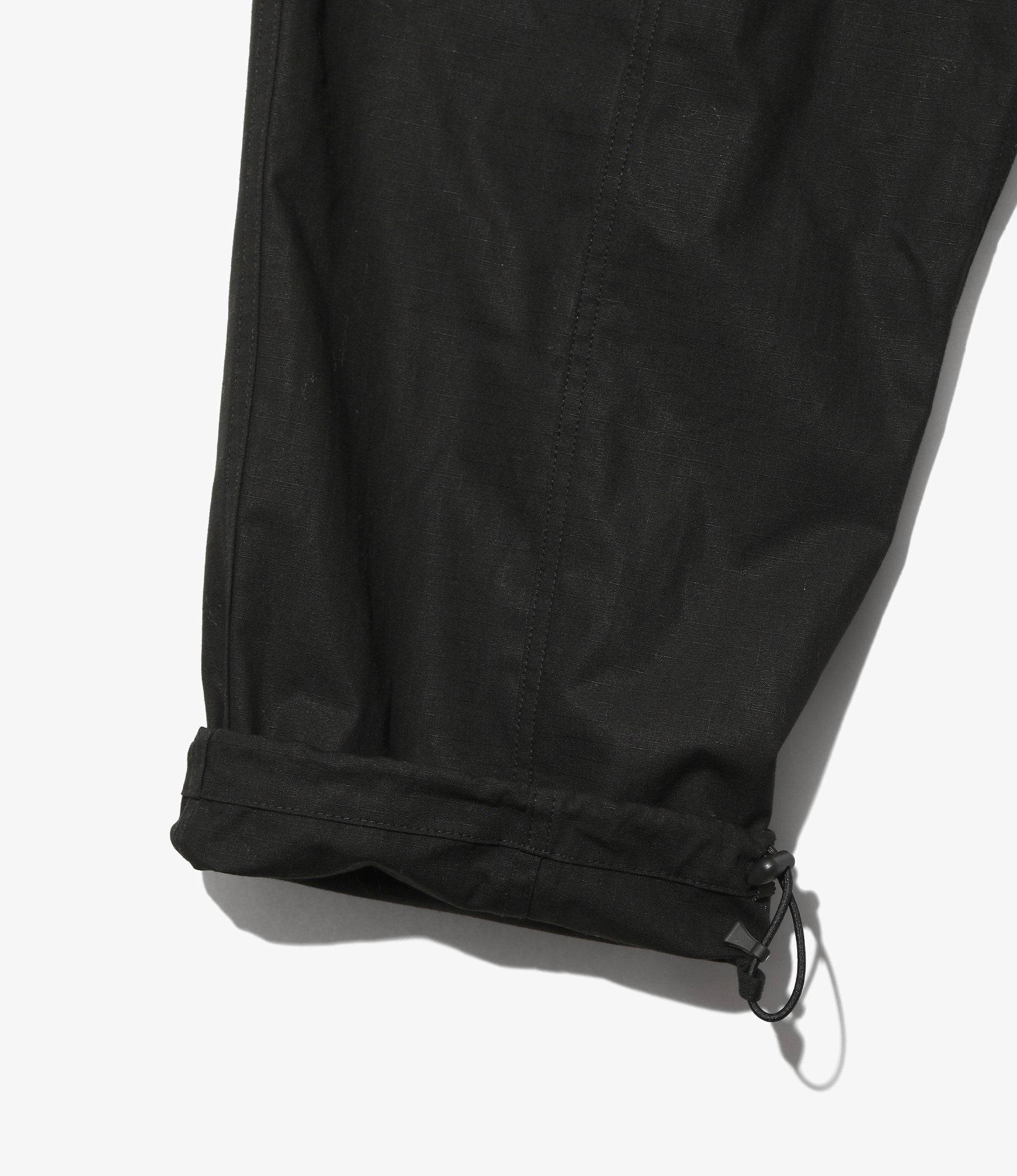 Belted C.S.Pant - Black - Cotton Ripstop