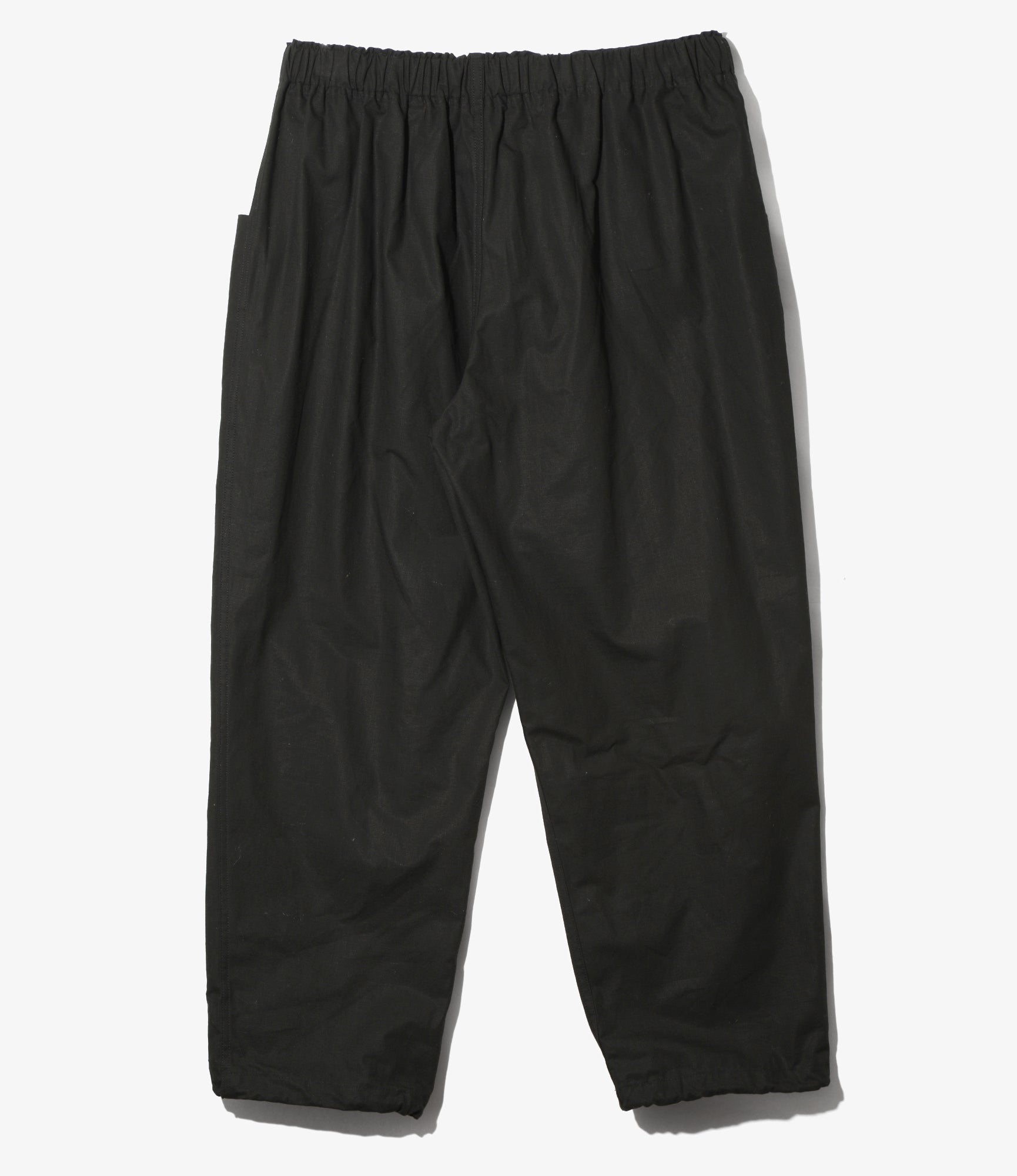 Belted C.S.Pant - Black - Cotton Ripstop