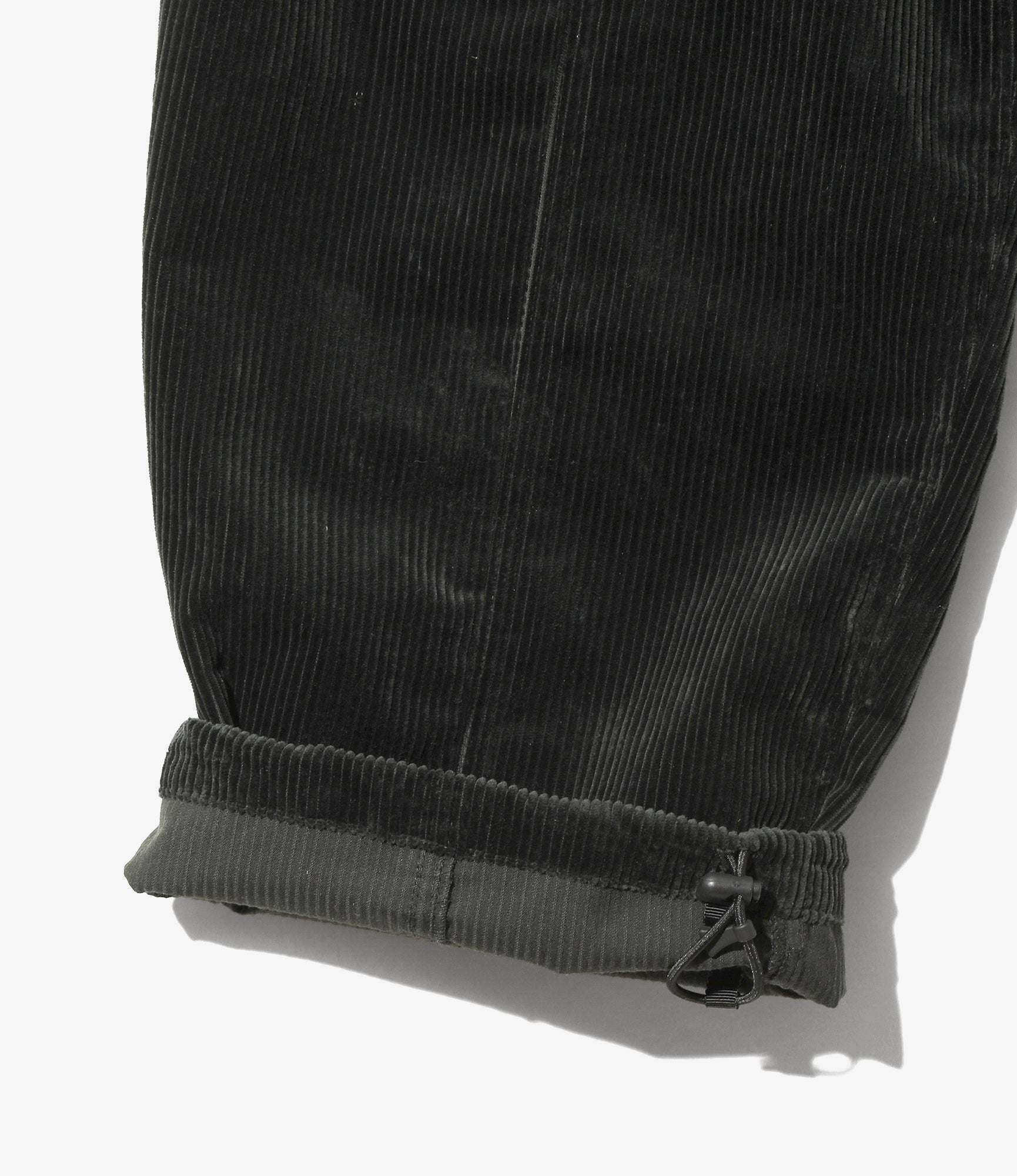 Belted C.S.Pant - Green - Wool Corduroy