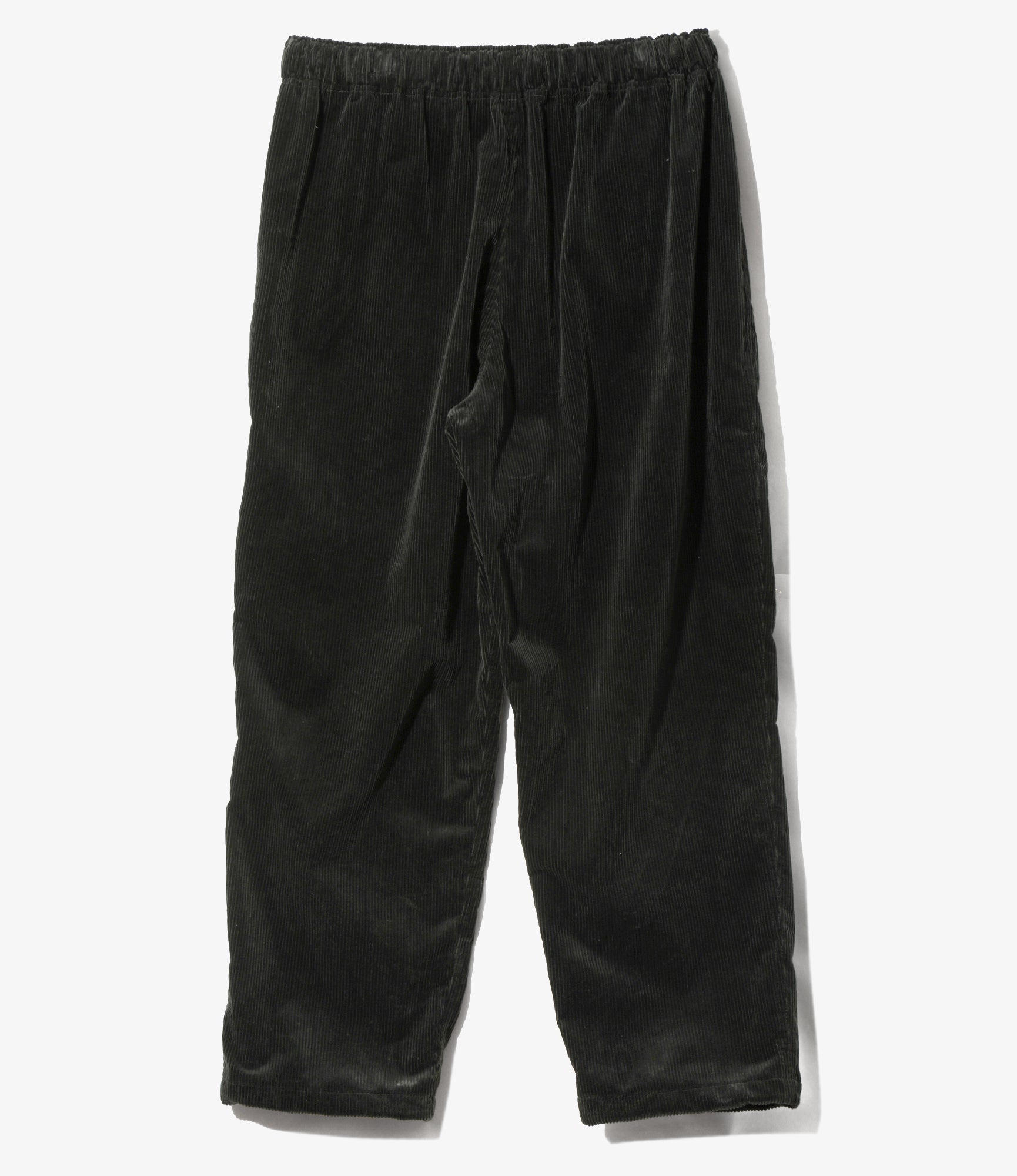 Belted C.S.Pant - Green - Wool Corduroy