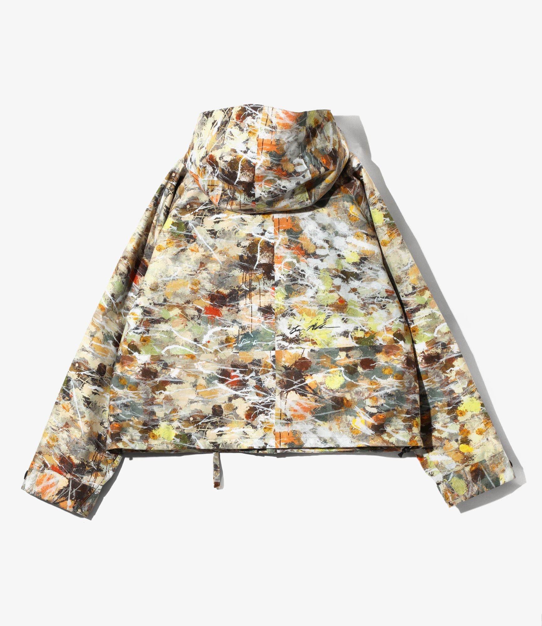 South2 West8 x Ben Miller River Trek Jacket - Beige - Printed Cotton Ripstop / 3Layer