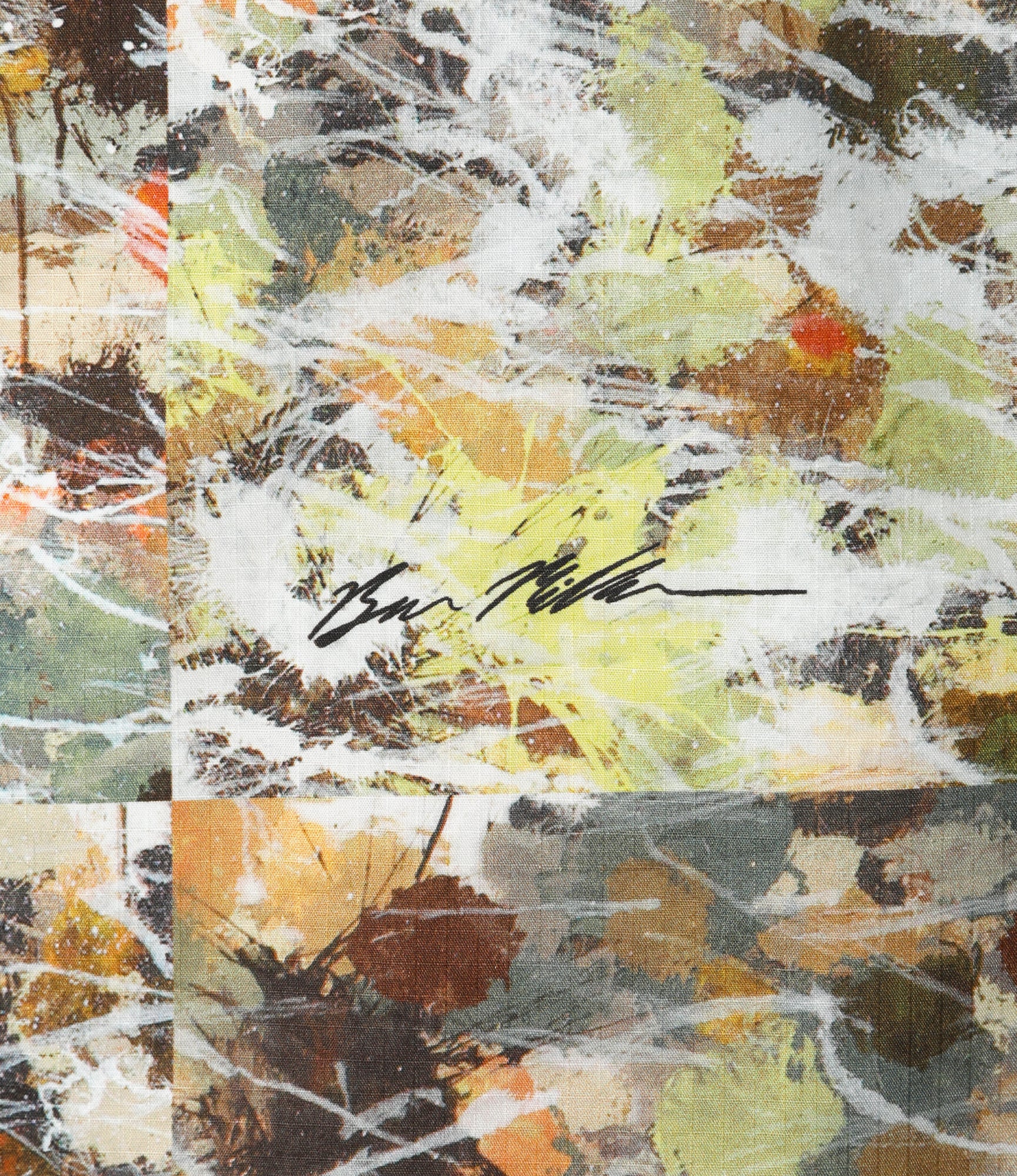 South2 West8 x Ben Miller River Trek Jacket - Beige - Printed Cotton Ripstop / 3Layer