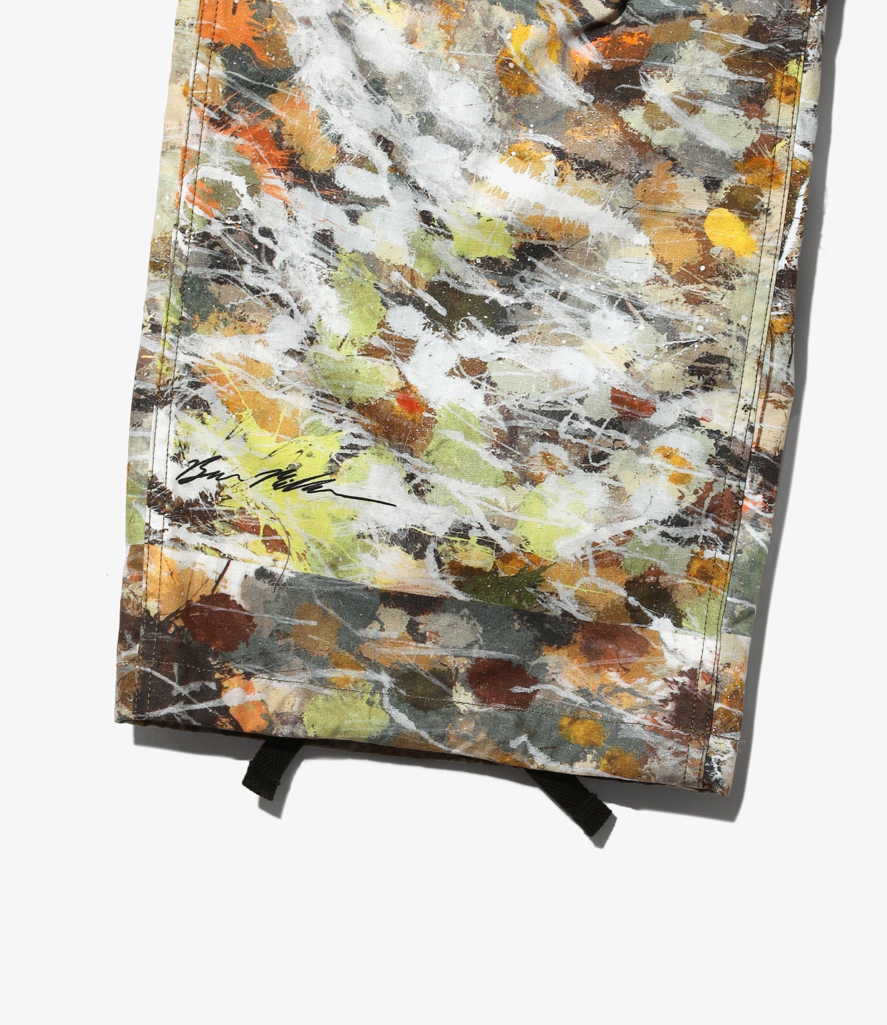 South2 West8 x Ben Miller Belted BDU Pant - Beige - Printed Cotton Ripstop