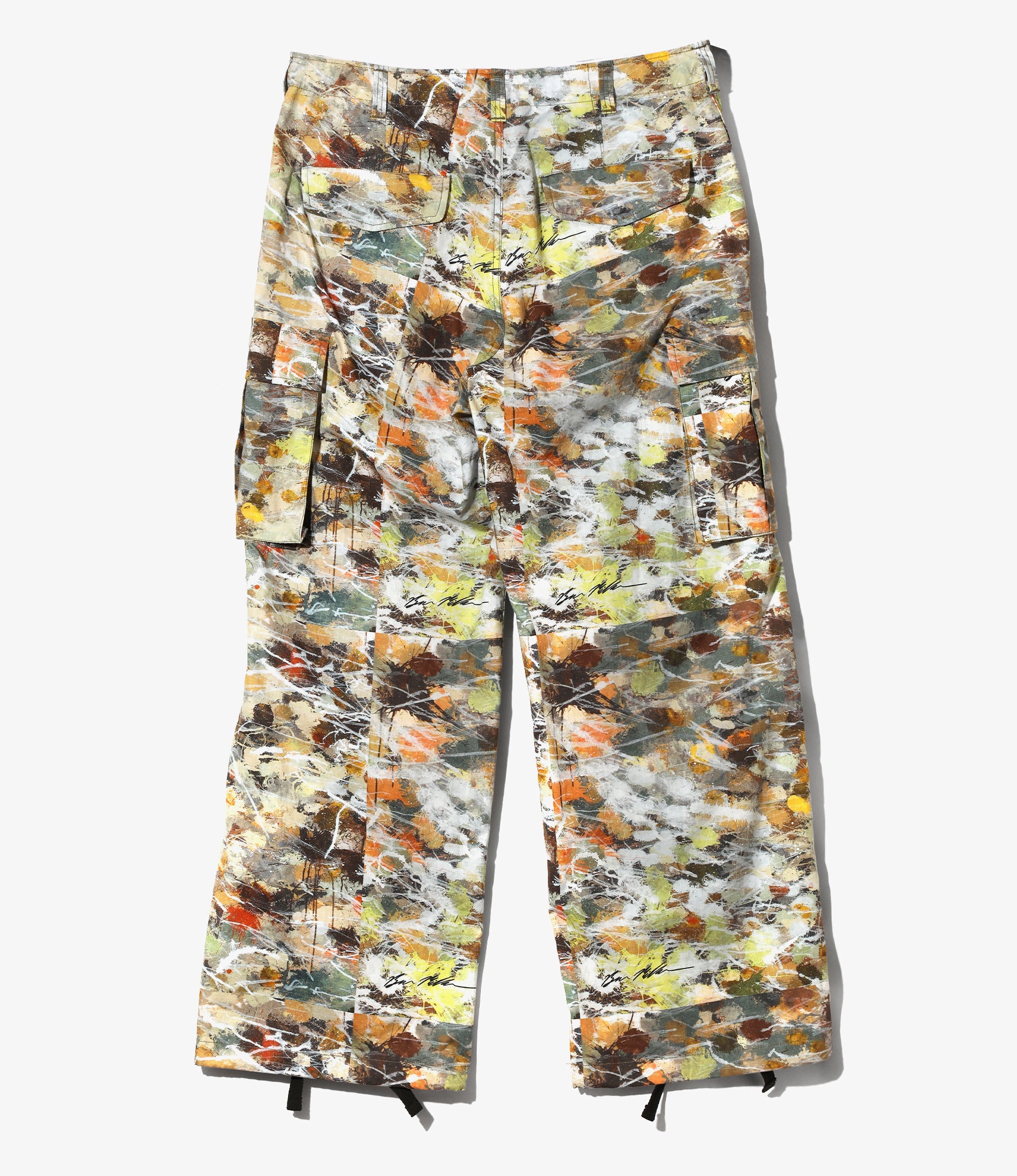 South2 West8 x Ben Miller Belted BDU Pant - Beige - Printed Cotton Ripstop