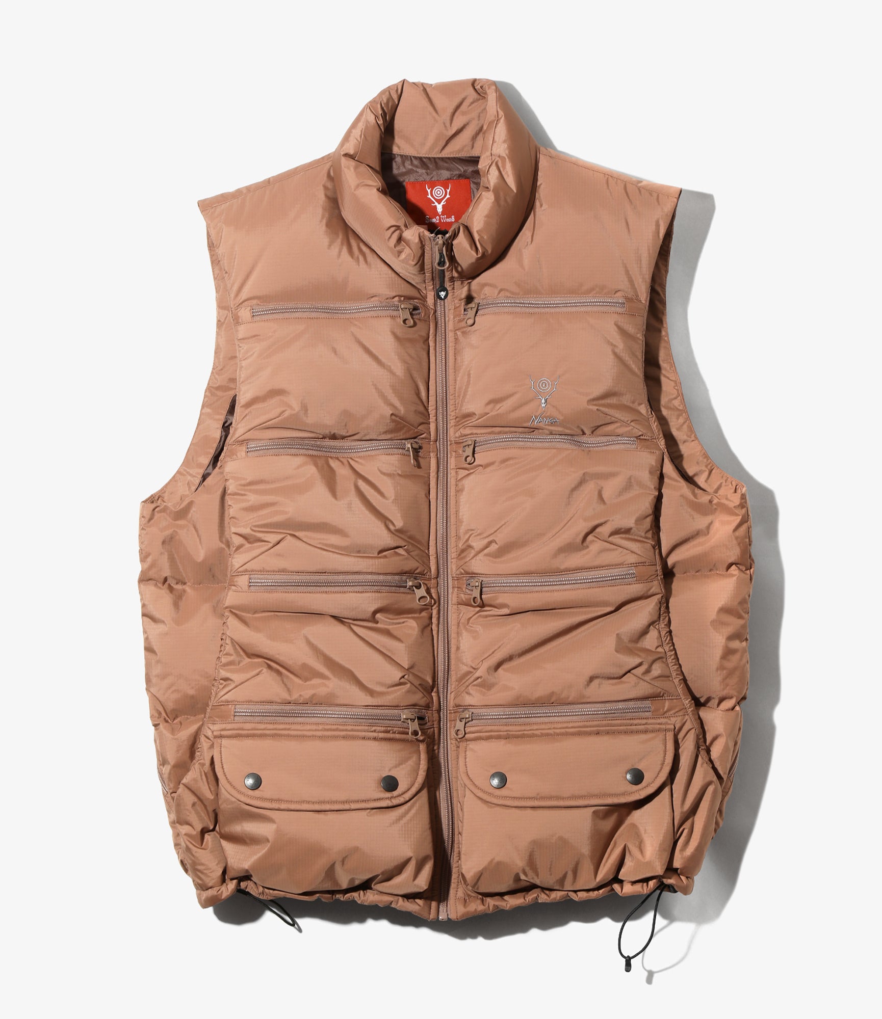 South2 West8 x NANGA Fishing Vest - Pink