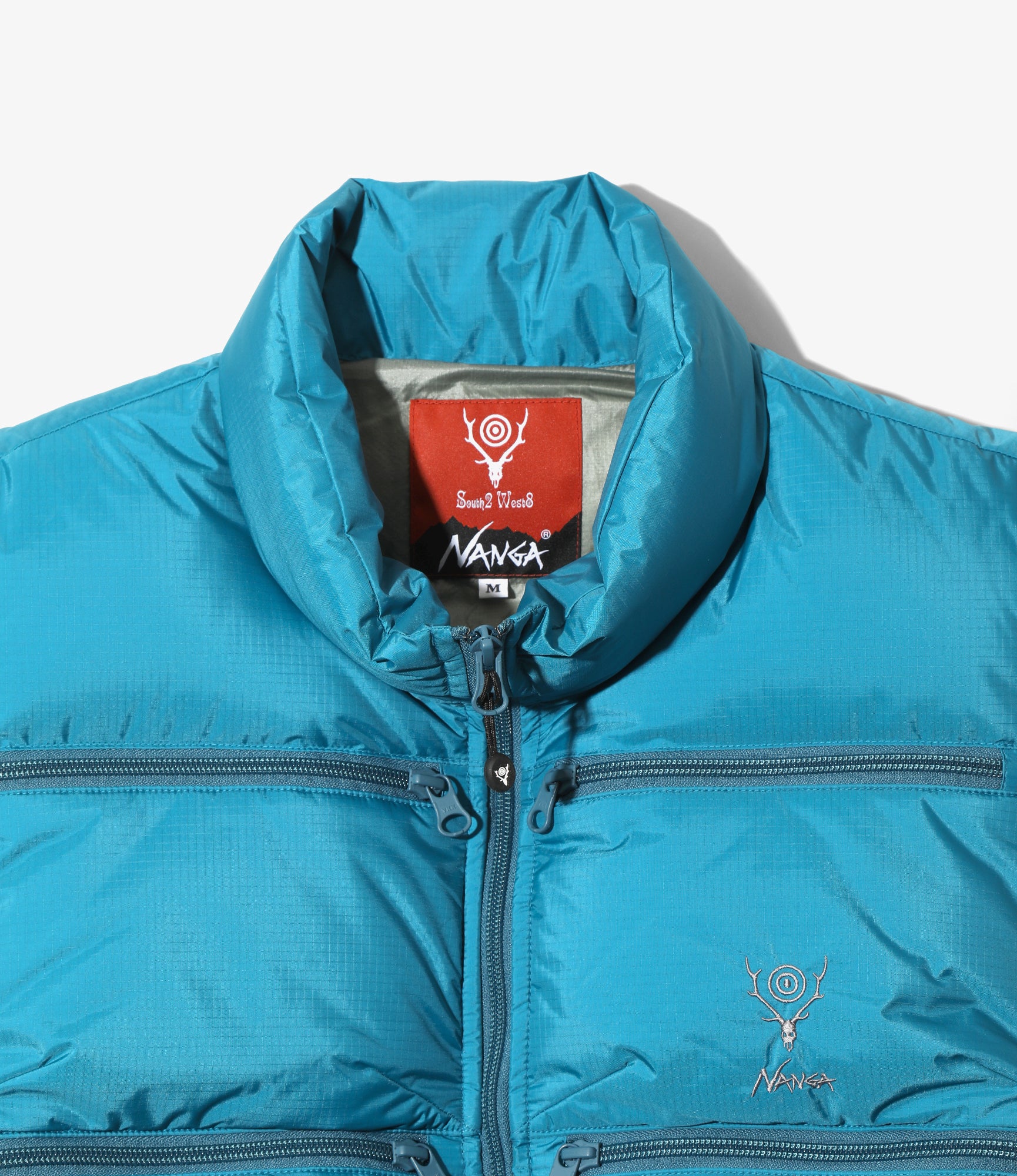 South2 West8 x NANGA Fishing Vest - Blue