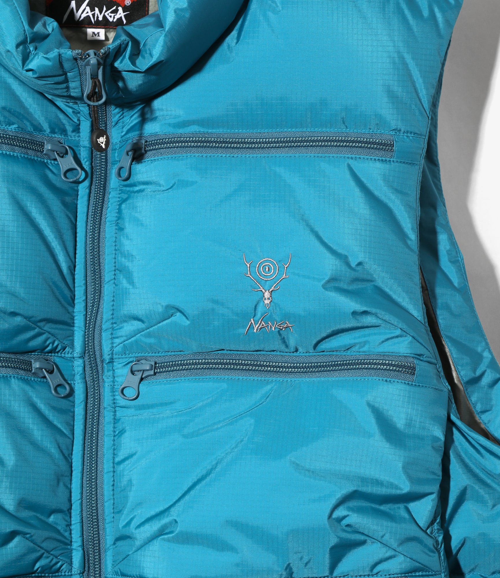 South2 West8 x NANGA Fishing Vest - Blue