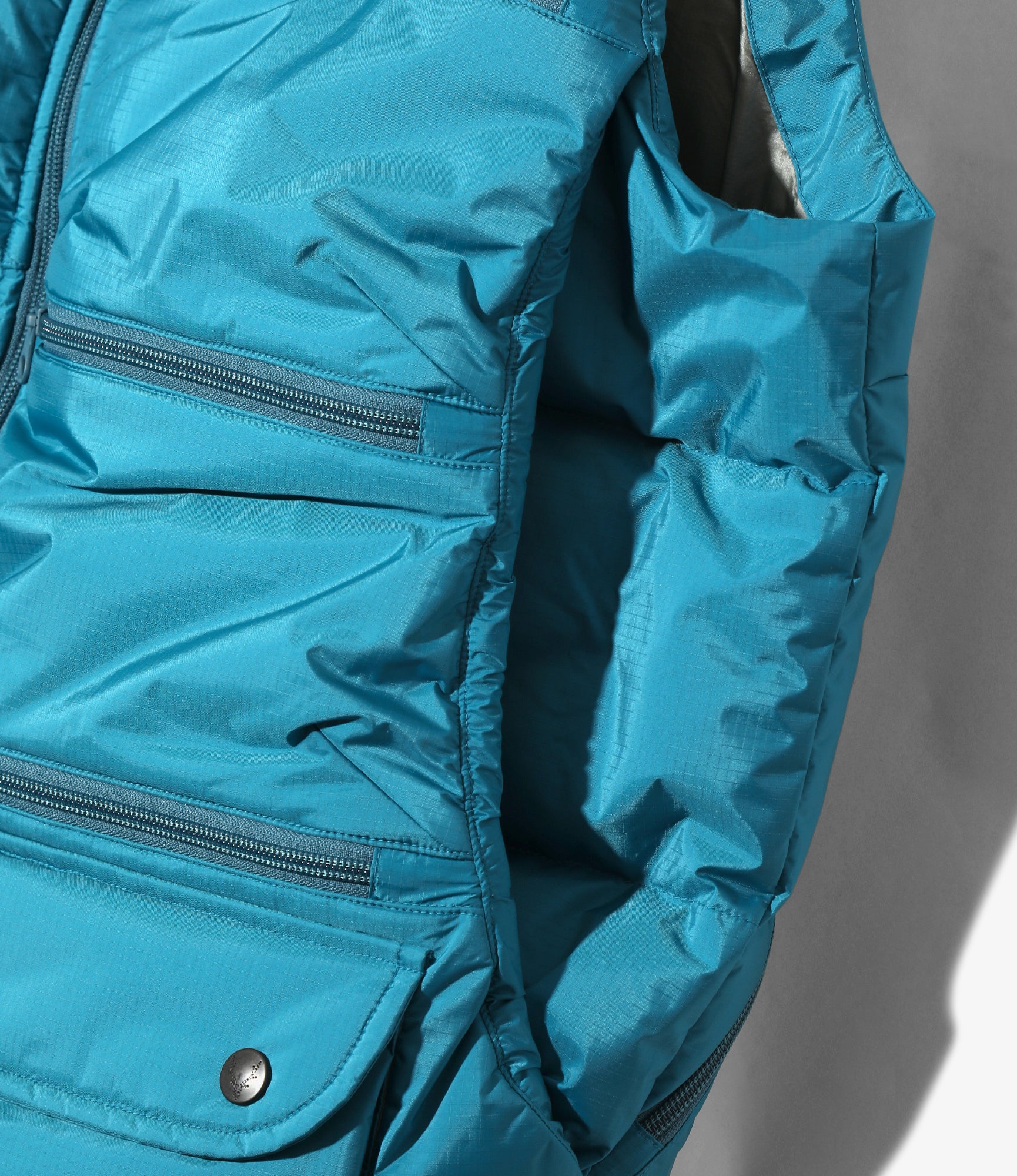 South2 West8 x NANGA Fishing Vest - Blue