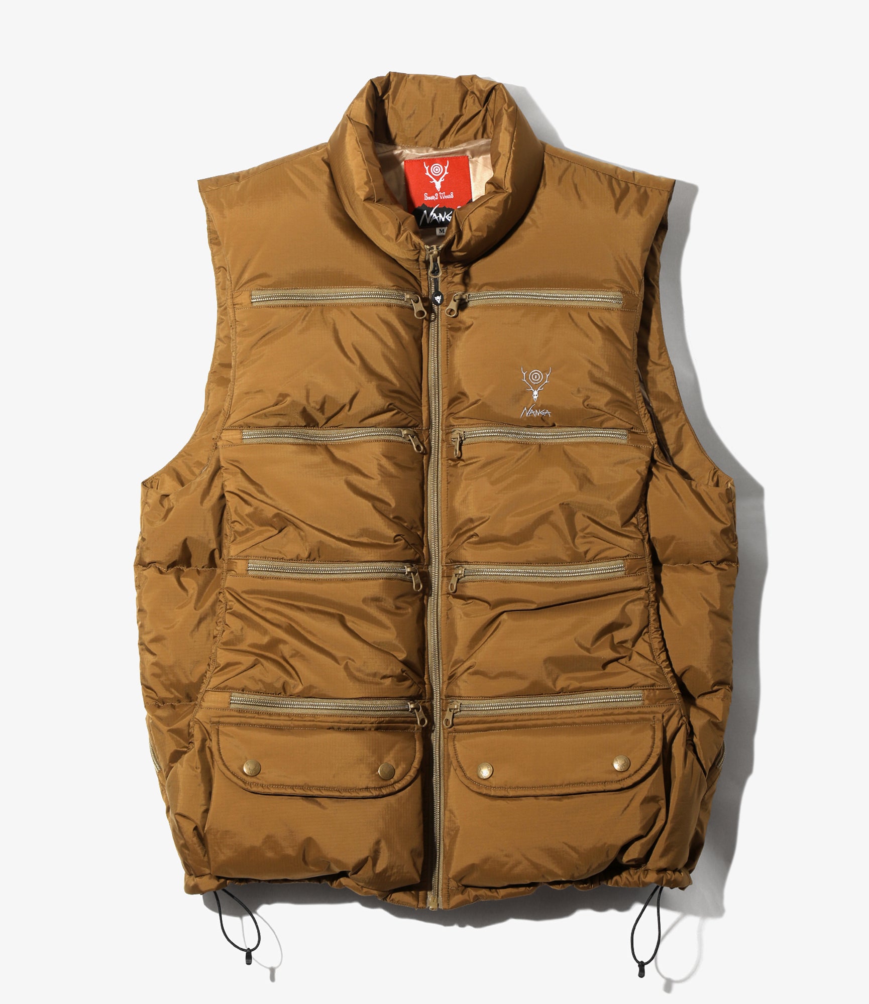 South2 West8 x NANGA Fishing Vest - Coyote