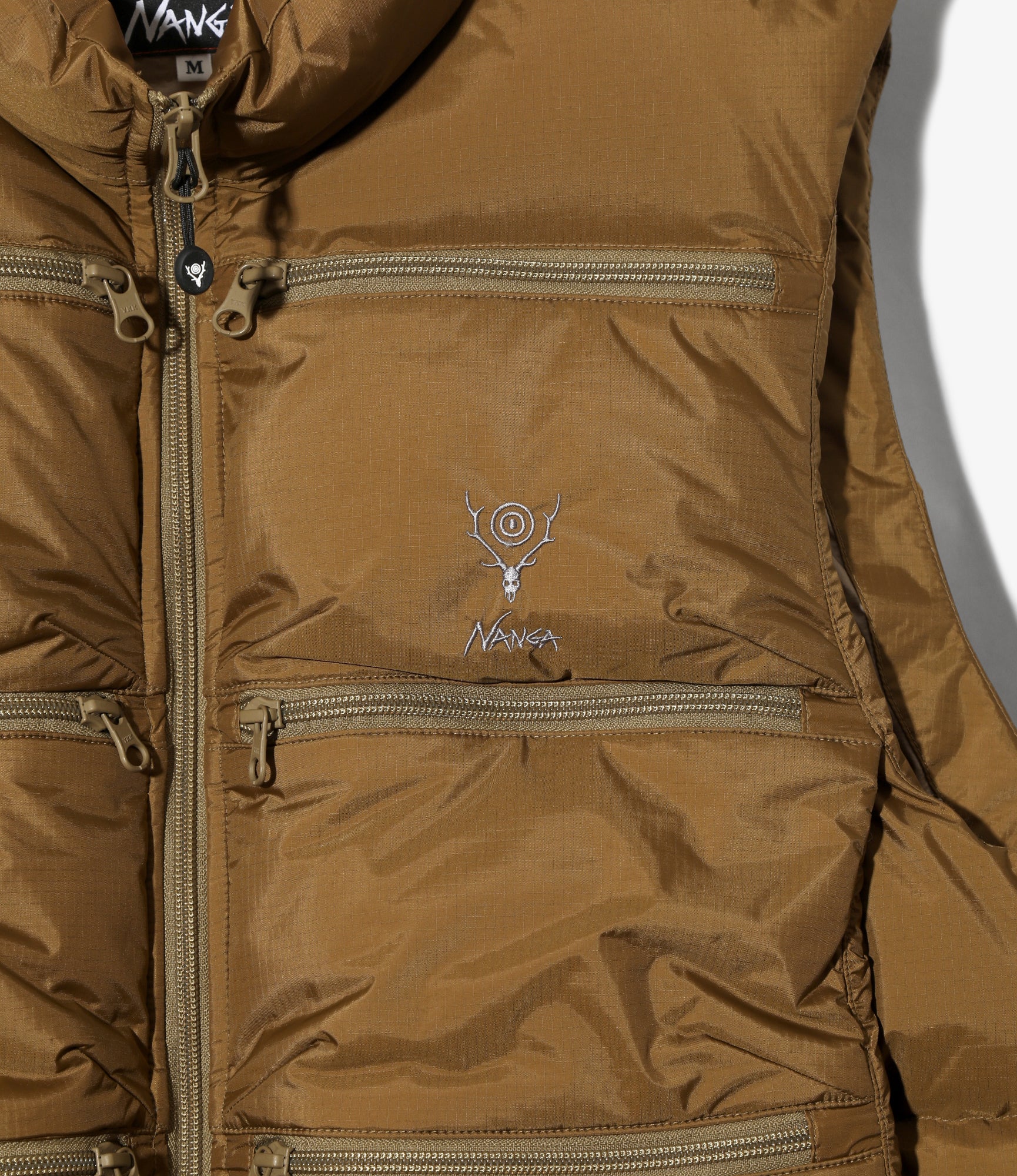 South2 West8 x NANGA Fishing Vest - Coyote