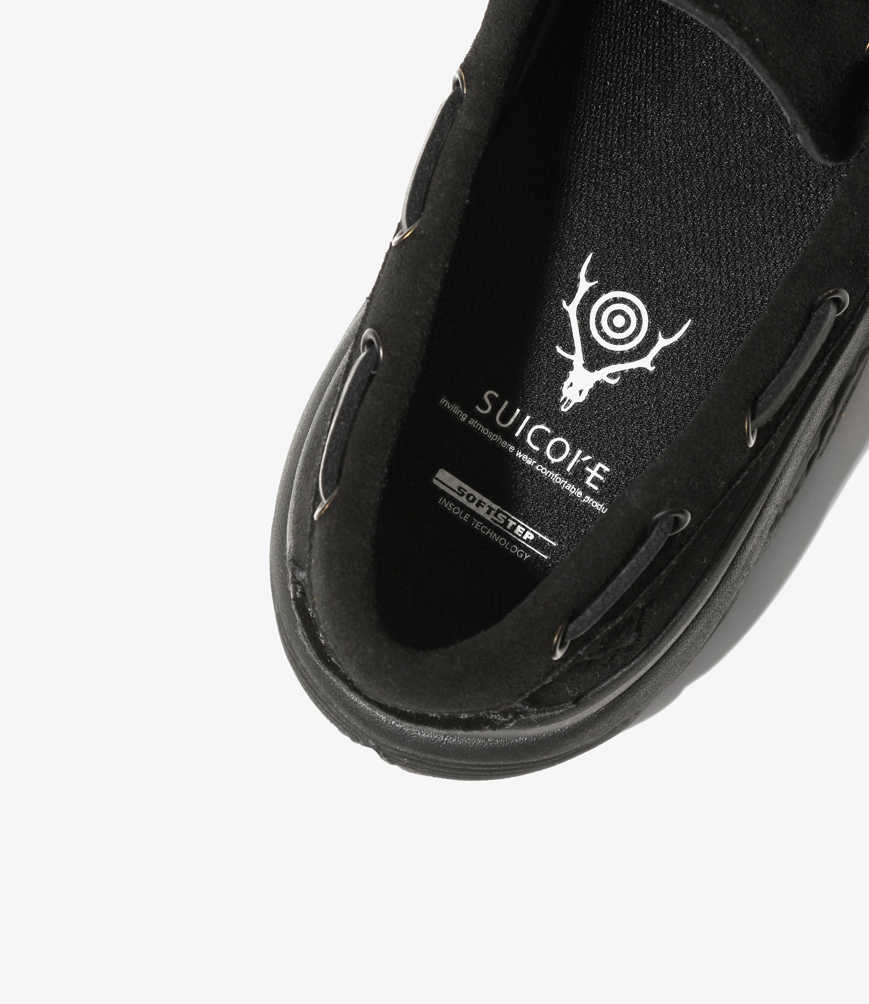 South2 West8 x SUICOKE Moccasin - Black - event
