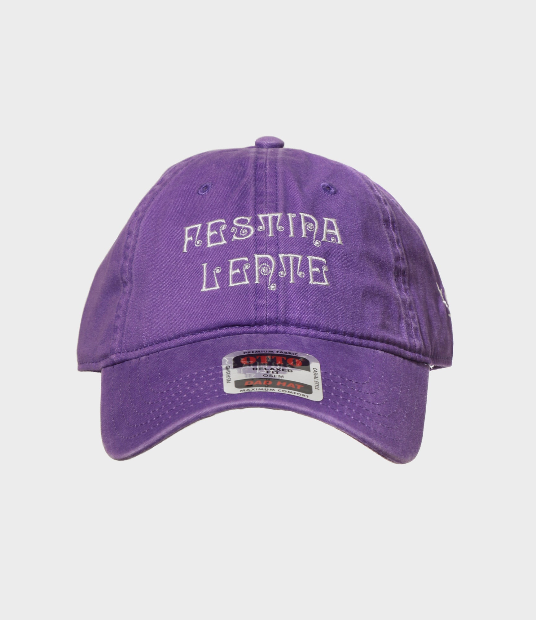 6 Panel Cap - Purple - FESTINA LENTE